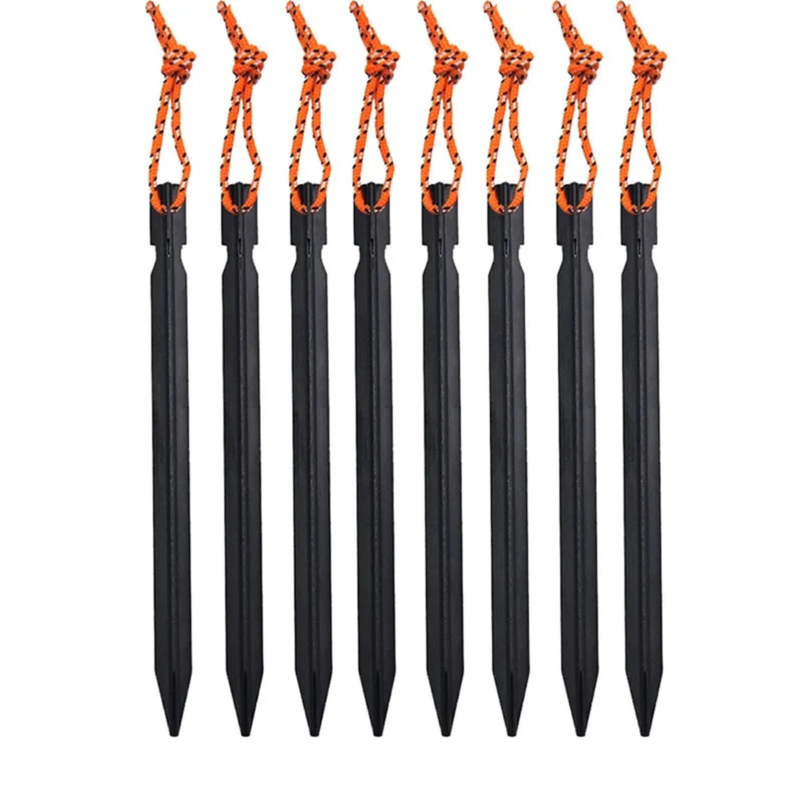 Clavos de Tienda de Aluminio, 10 piquetas de Aluminio for Tienda de campaña, 23 cm, Multicolor