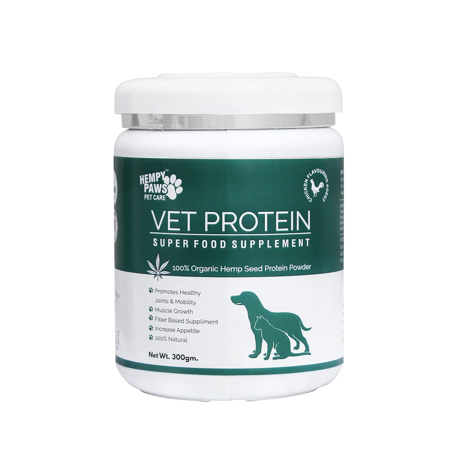 HempyPaws Dog Food Supplement for Super Food ForJoint and Health Care Rich in Fiber, Omega 3 Shedding Nutrition Protein Powder- 300gm (Pack of 1) (B0C1ZMGDHC) Amazon Price History, Amazon Price Tracker