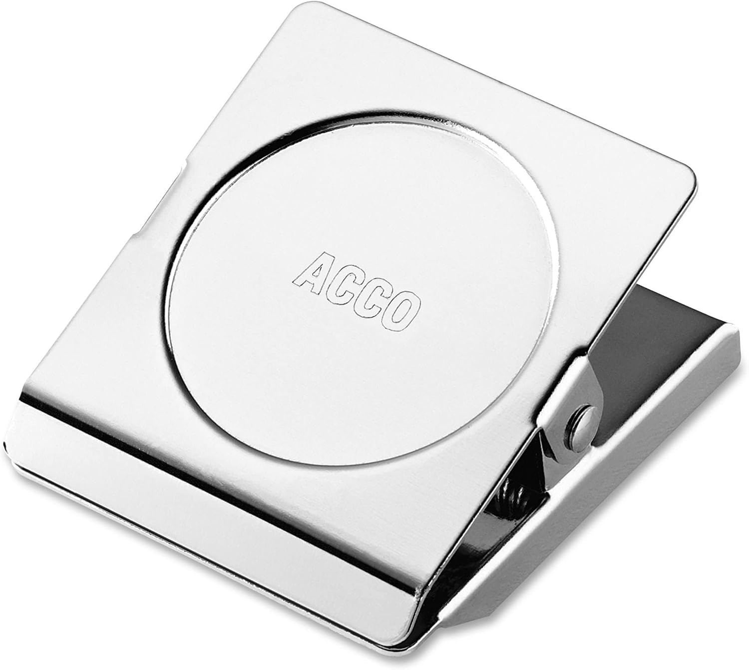 ACCO Square Magnetic Clip, 1 3/4-Inch Size, Medium, 12 Per Pack (A7072132)