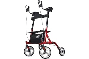 Zler Upright Walkers: Upright Rolling Freedom Empowering Seniors' Mobility