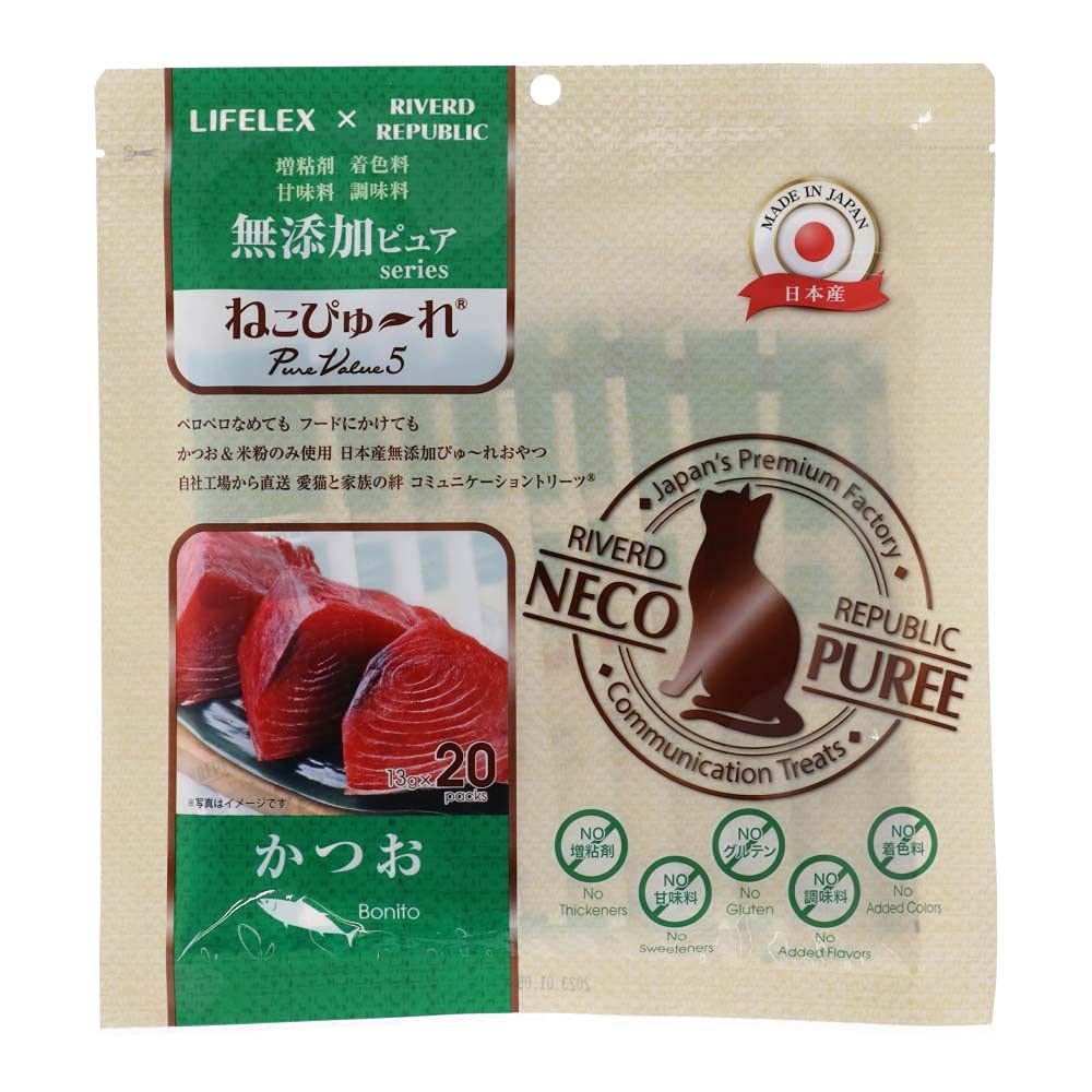 Amazon.co.jp: コーナンオリジナル コラボ 猫おやつ ぴゅーれ 無添加