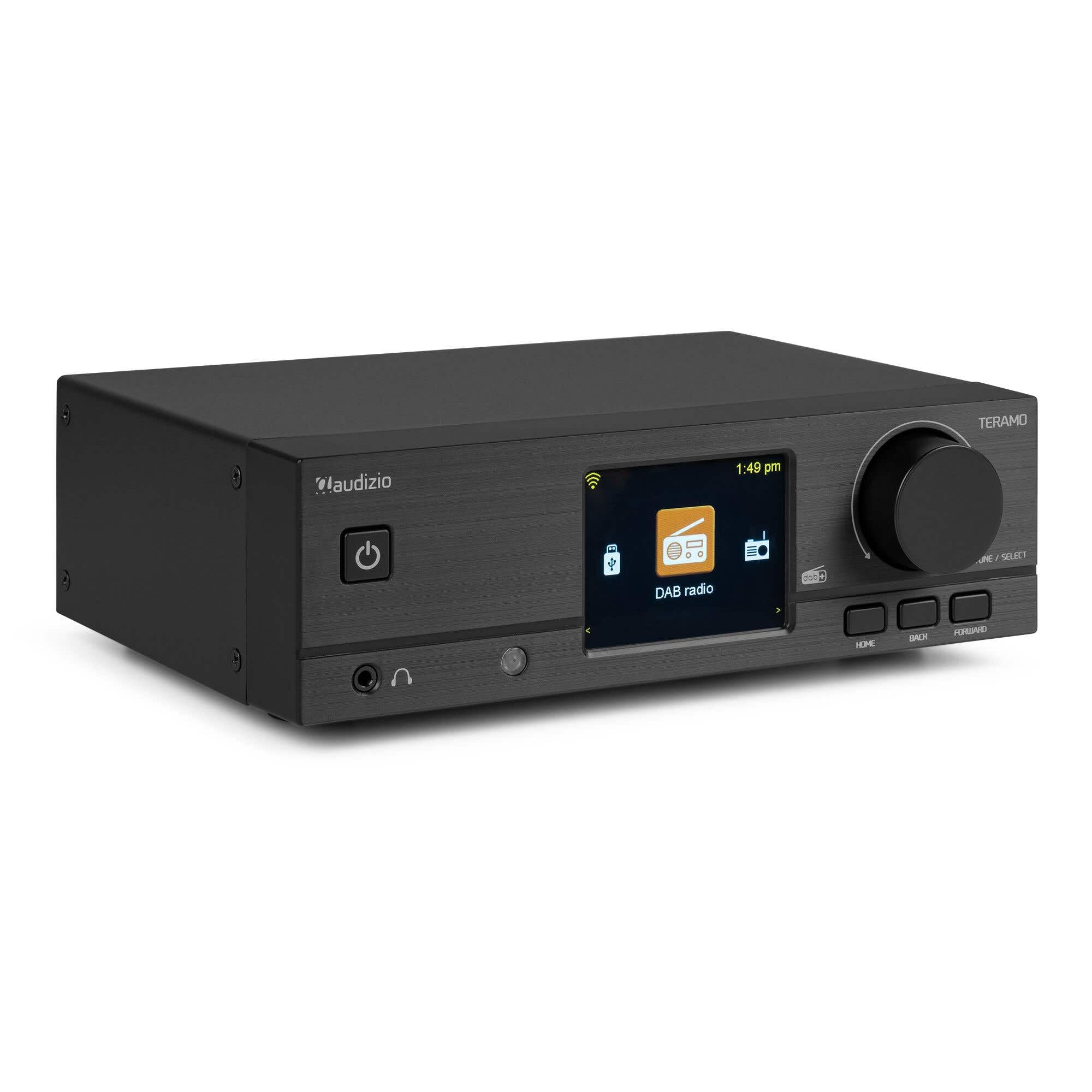 Audizio Teramo Internetradio Adapter mit DAB+ für HiFi Anlage