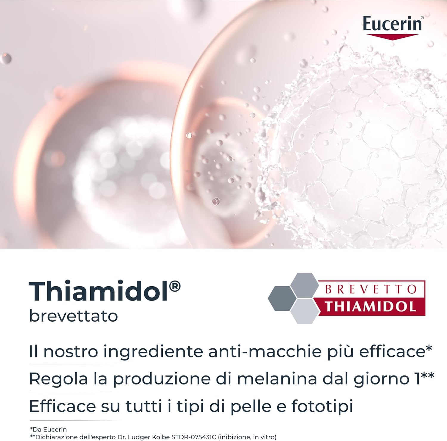 Eucerin Anti-Pigment Crema Viso Giorno SPF30 50 ml, Crema antimacchie viso per una pelle più uniforme e luminosa, Formula arricchita con SPF 30, filtri UV e Thiamidol per tutti i tipi di pelle