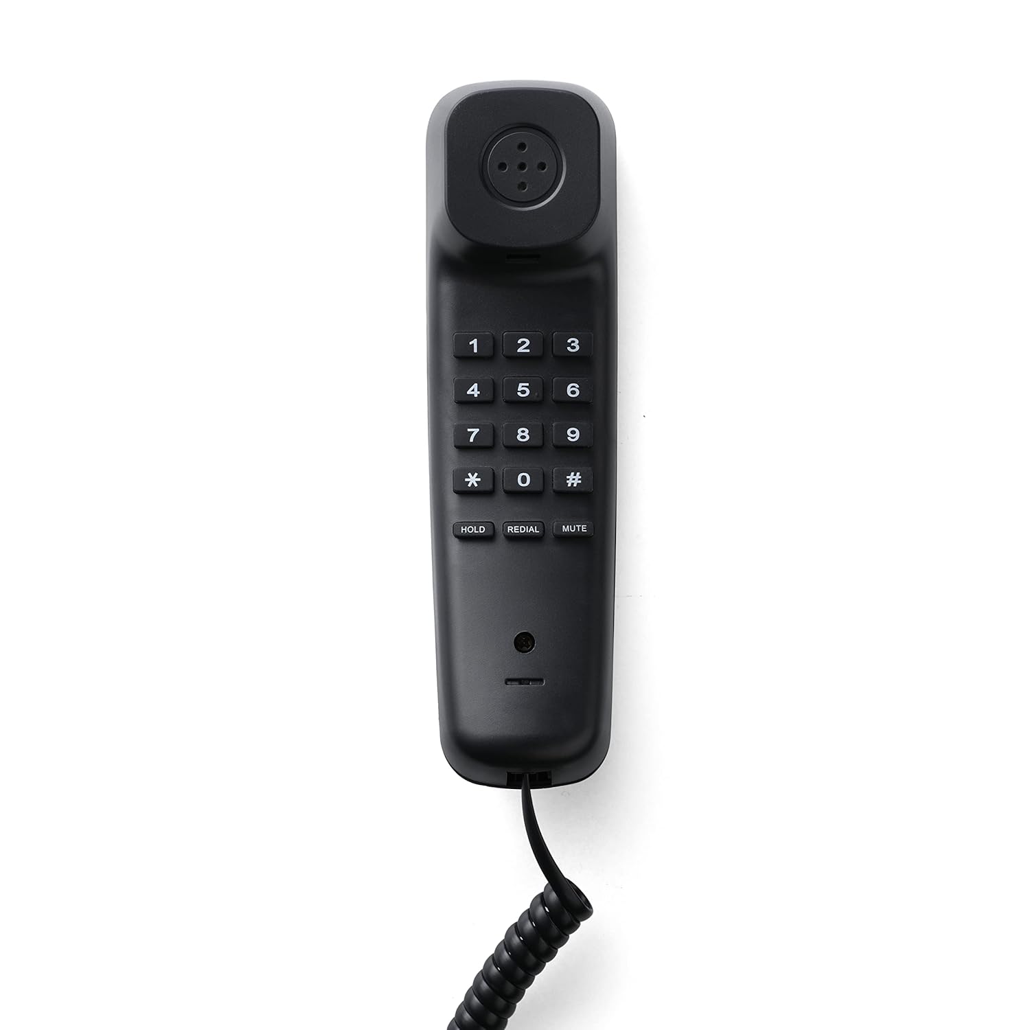 Hola! TF 510 Corded Landline Phone, Wall/Desk Mountable, Clear Call Quality, Compact Design, Redial/Mute/Hold Function (Made in India) (Black) 17 61vynbYq4OL. SL1500