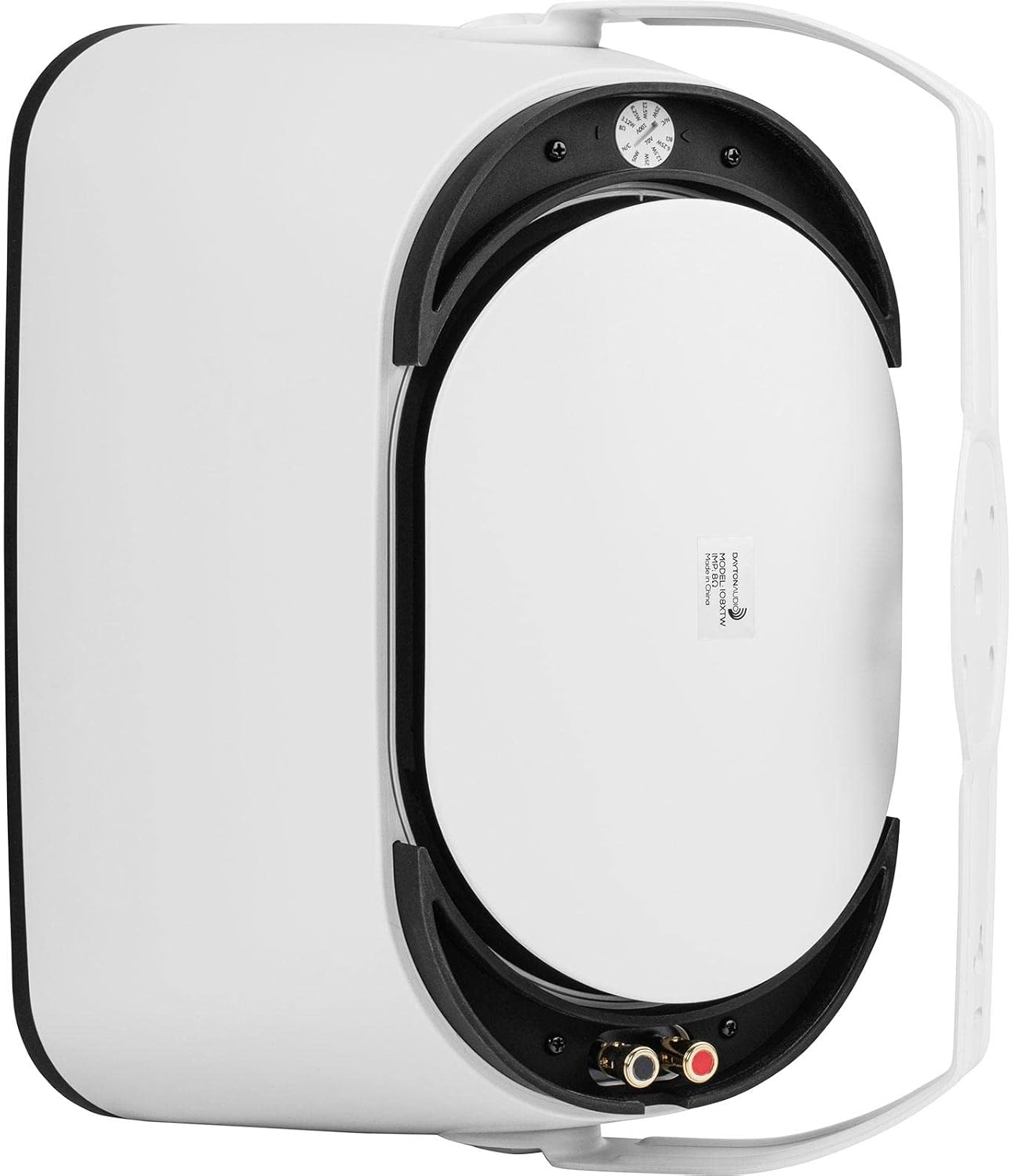 Dayton Audio IO8XTW 8" 70/100V 8 Ohm Indoor/Outdoor 2-Way Speaker w/Bass Radiator White