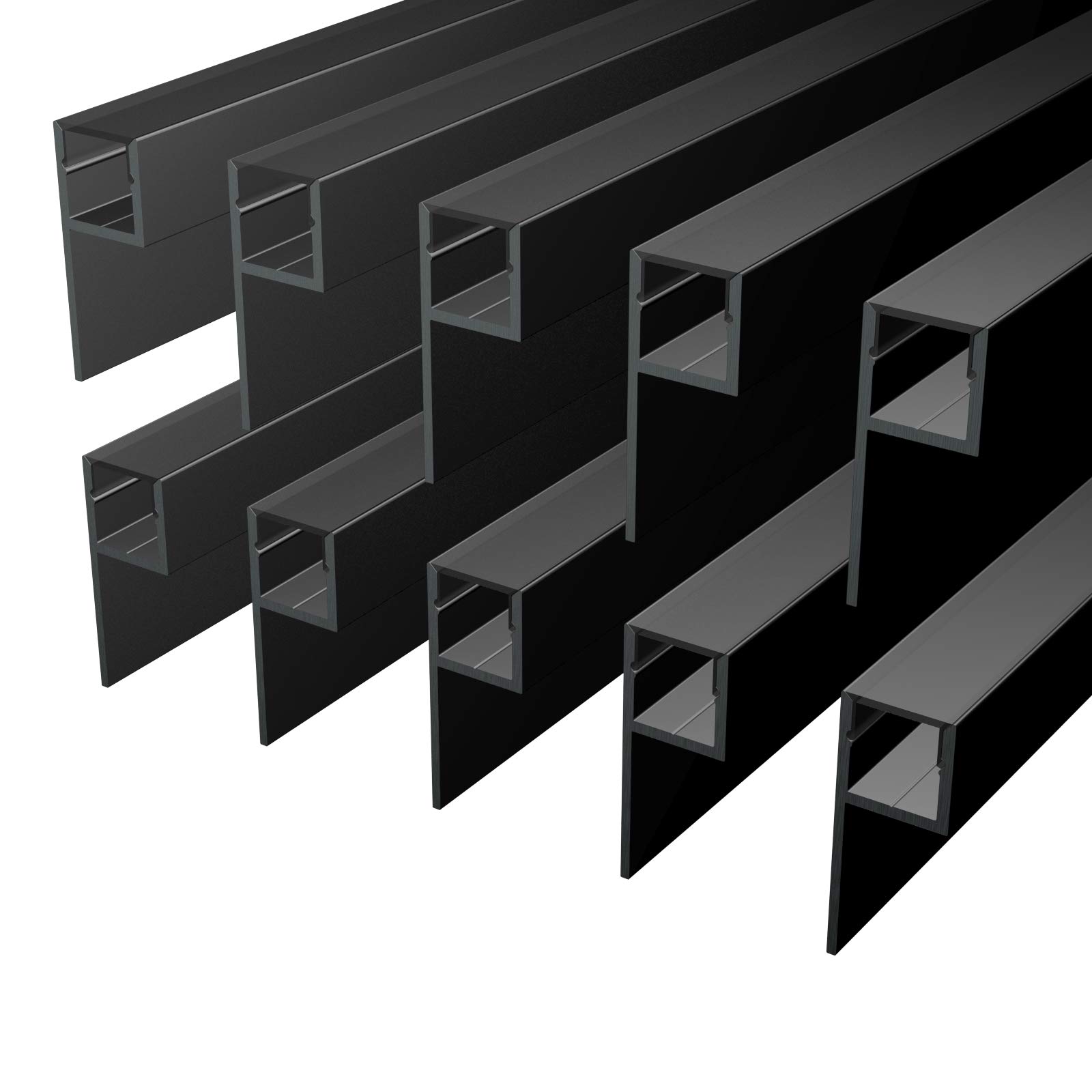 Schlüter Systems tegelprofiel Jolly A110TSDA 11 mm alu donker antraciet 250 cm lang