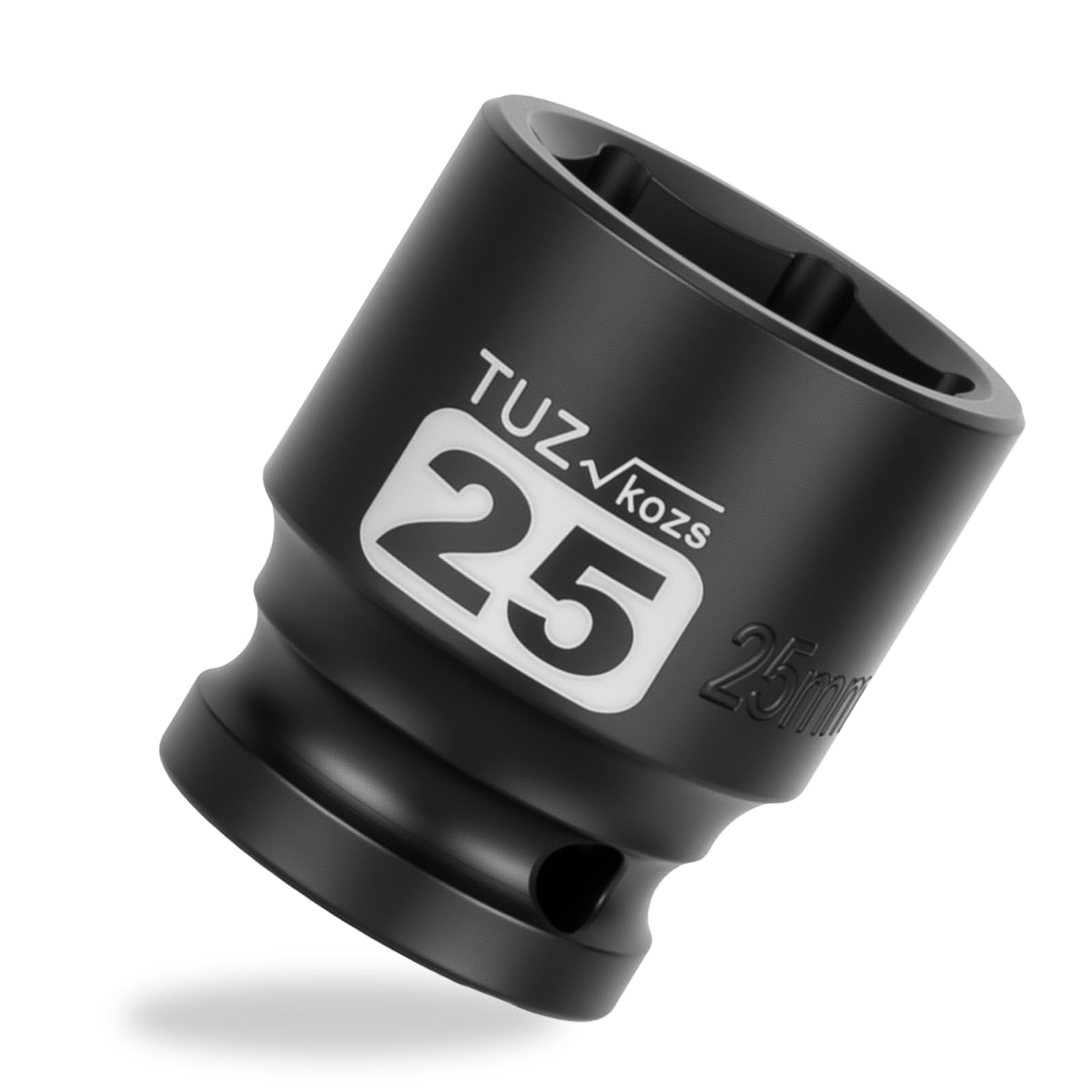 1/2 Inch Drive 25mm Shalllow Metric 6 Point CR-MO Impact Socket