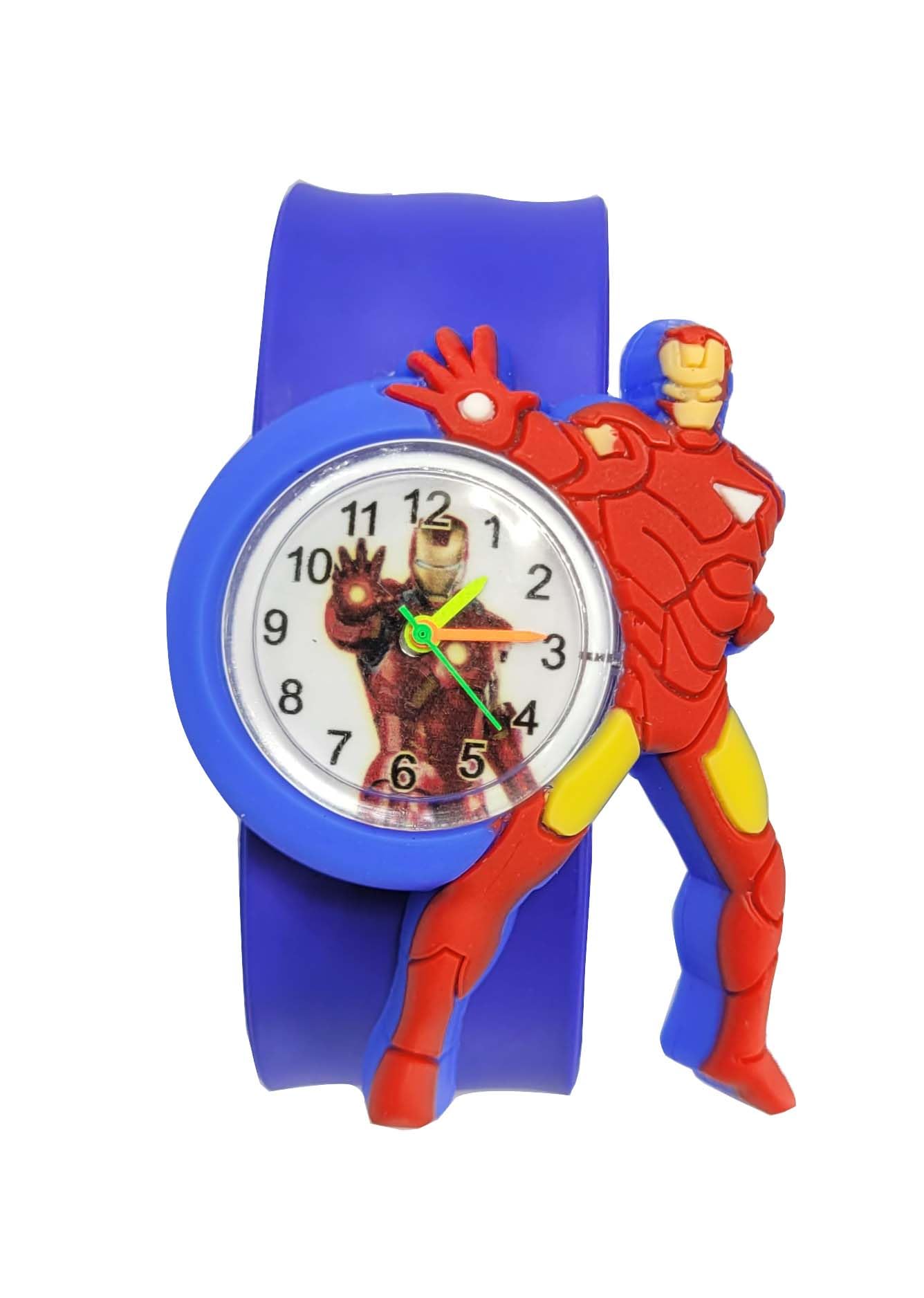 Dreamy Designs Spide Analogue Slap Band Scale Watch for Kids Non Breakable Water Proof Watch Pack of 1 (Avengers Black) (B0CQ2RTWHW) Amazon Price History, Amazon Price Tracker