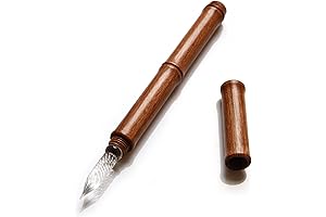 Number72 Handmade Glass Dip Pen: A Glass Masterpiece for Calligraphy and Art
