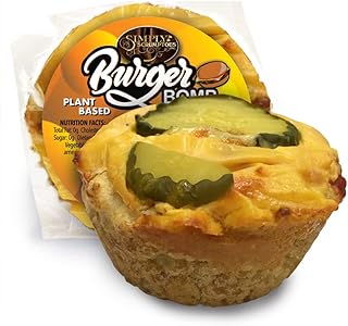 Low Carb Fat Free Plant Based Burger Bomb (Muffin)