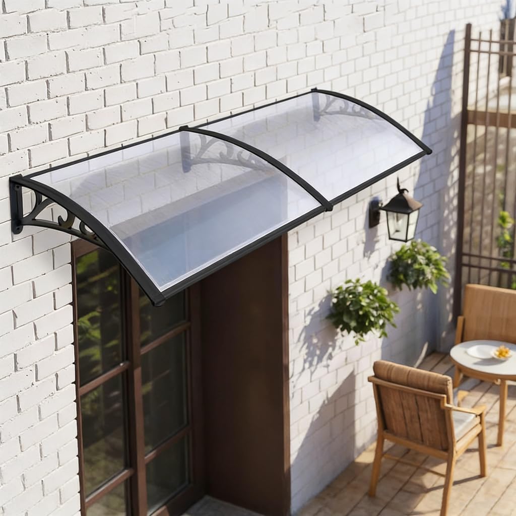 Auvent extérieur en polycarbonate de haute qualité pour la maison