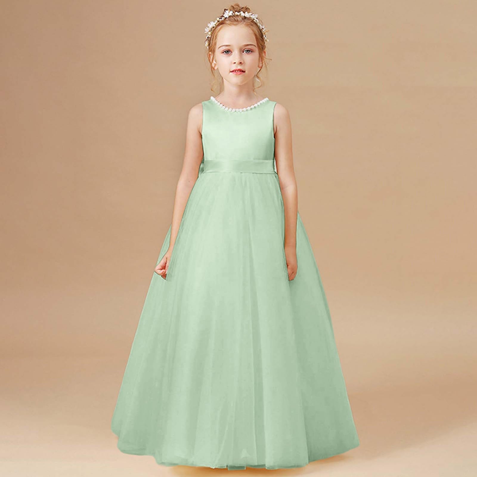 Vestidos de niña Modernos para Cualquier ocasión, Fiestas y Uso Diario, diseño Elegante cómodo jóvenes Amantes la Moda, Punto piqué, Ligero Bordado, Ideal Verano # L