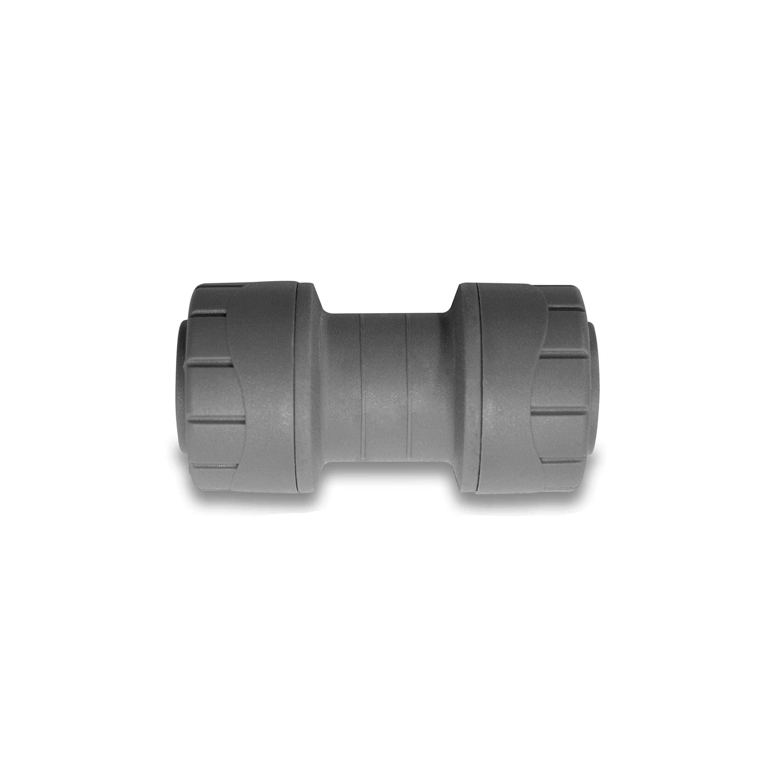 Polyplumb Grey 10Mm Straight Coupler - Pb010