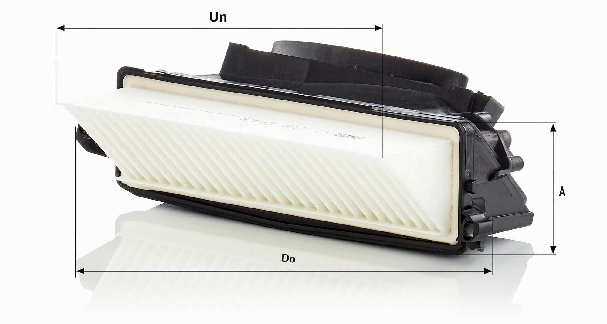 MANN-FILTER, C 29 035-2 Filtro aria | Per Autovetture, Aria pulita, Filtro resistente, Design con adattamento perfetto, Qualità originale OE