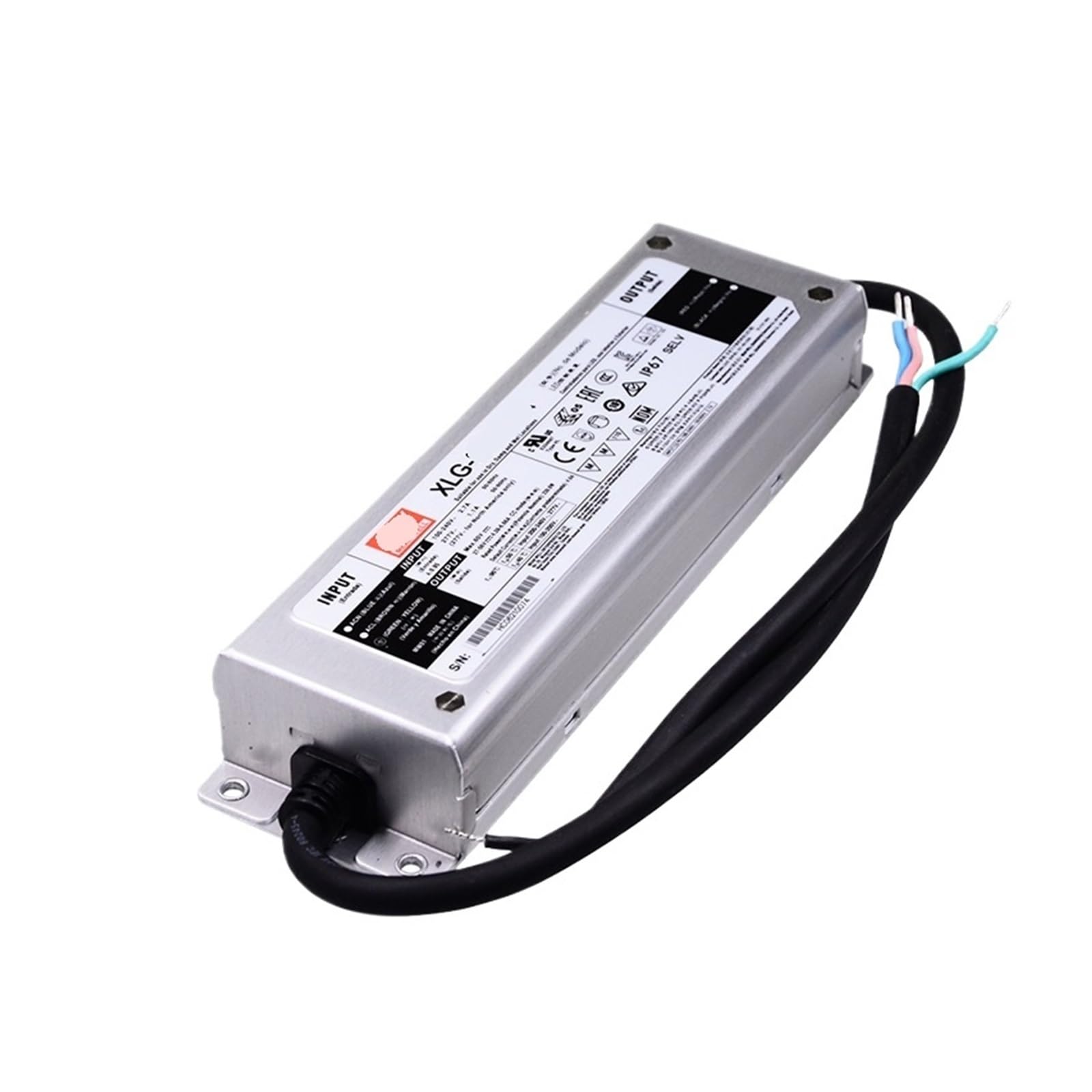 PWANUIGTE XLG240W Waterproof dimming L/M/H-AB Constant Power DC Regulated LED Switching Supply Driver(XLG-240-M-AB)