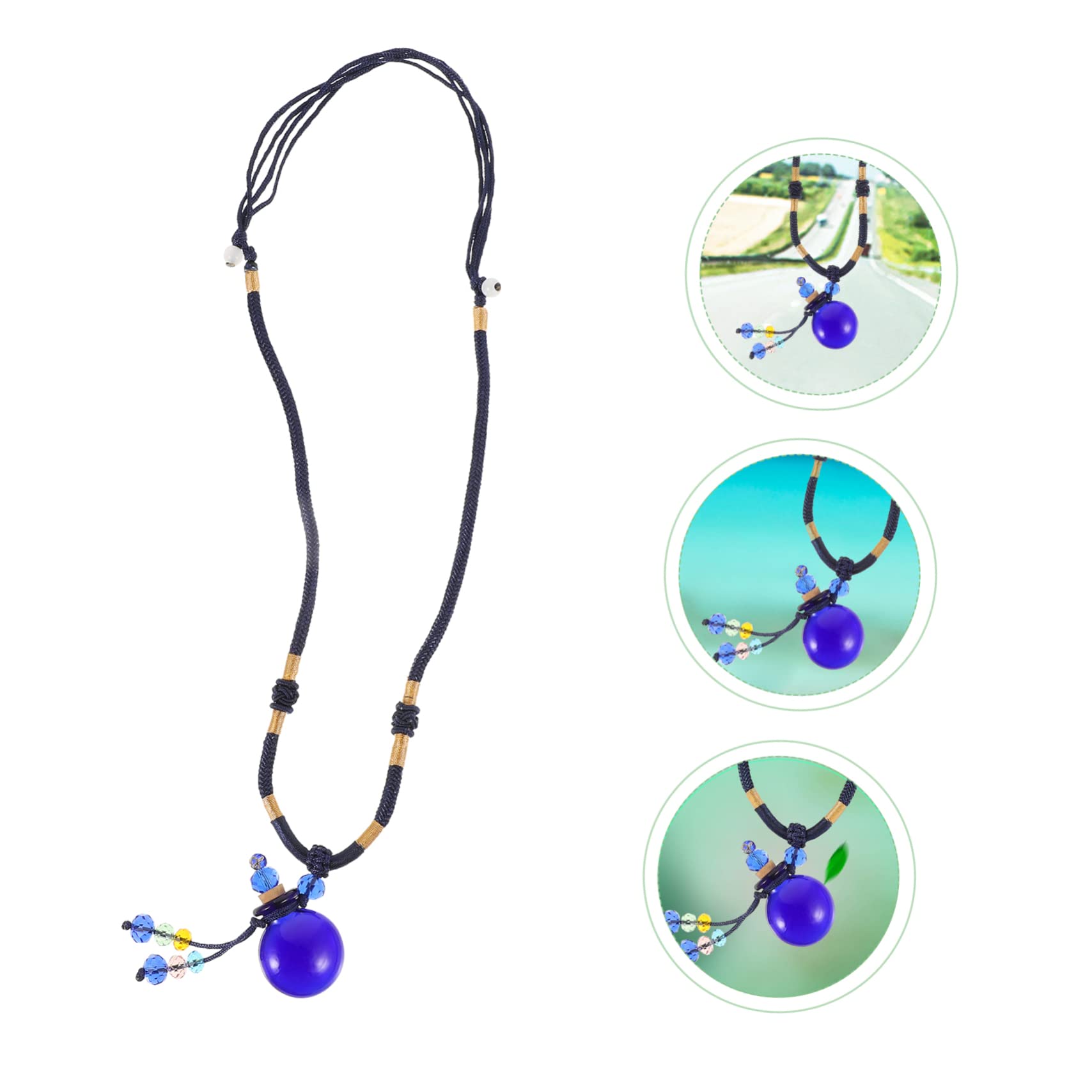 GALPADA 4piezas Collar De Difusor De Colgante De Aromático De Joyas Para Aromaterapia y Decoración Personalizada