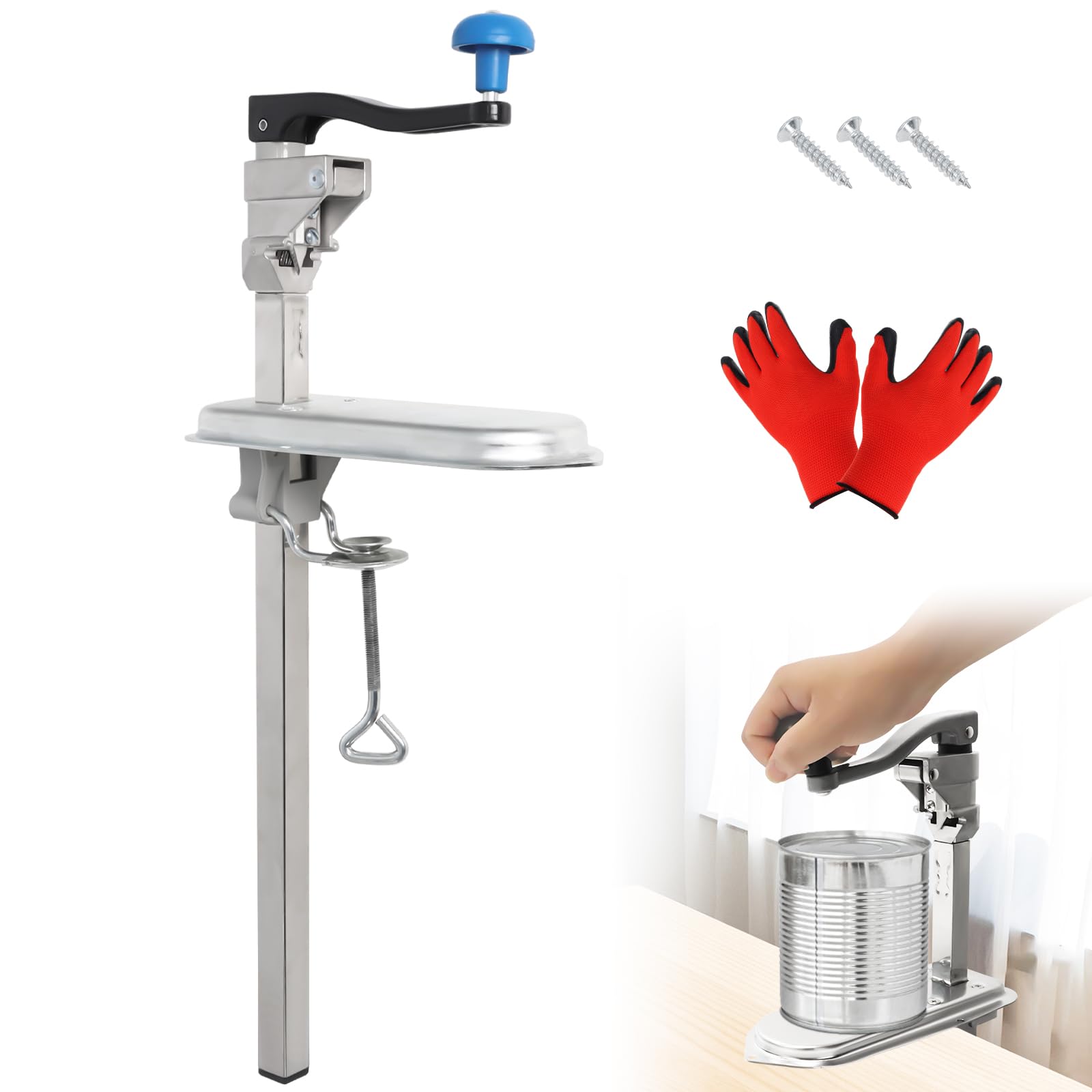 Abrelatas de Mesa Commercial #10 Compatibles con Edlundd Old Reliable