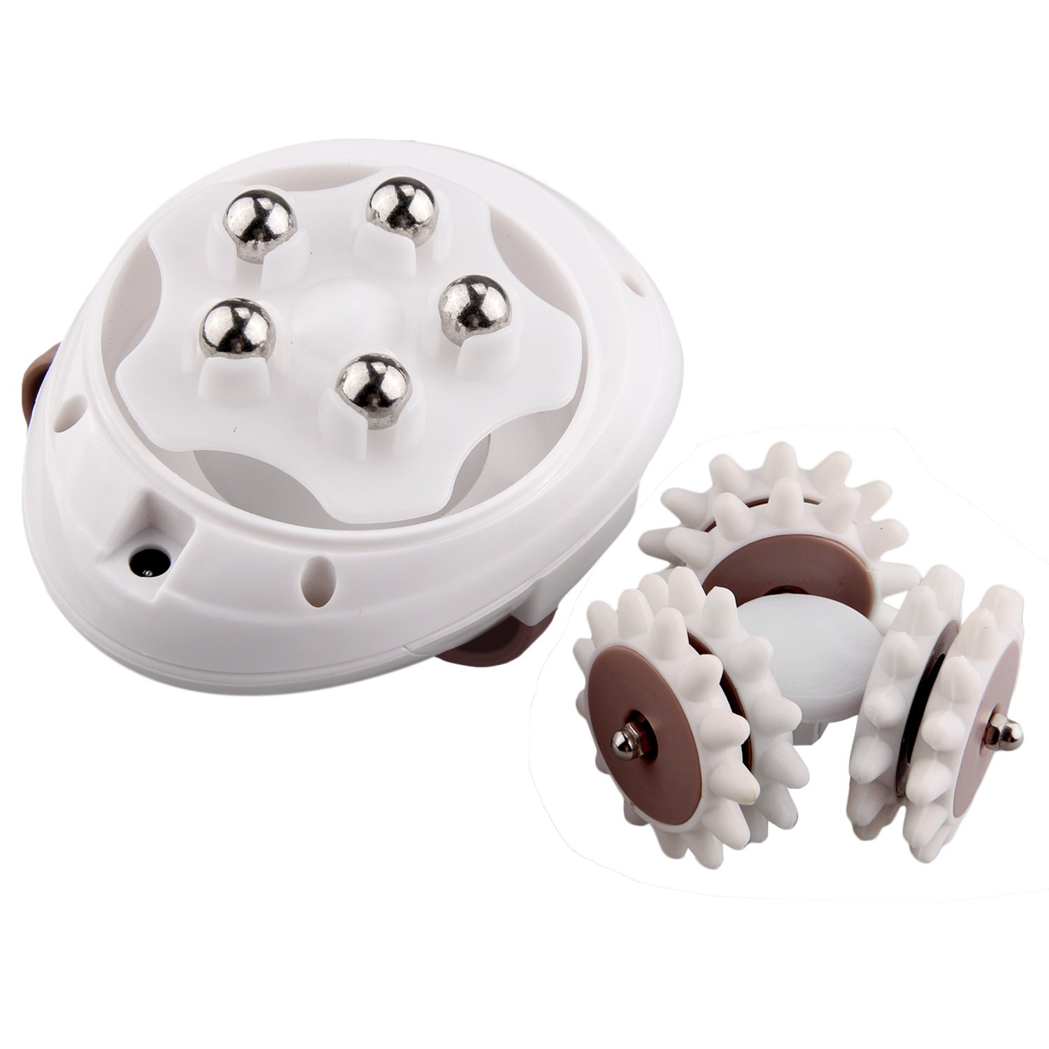 Vococal® elektrisches Anti-Cellulite-Massagegerät, Anti-Cellulite, 3D-Massagegerät, Anti-Cellulite, Mini Roller für den kompletten Körper, 15 W