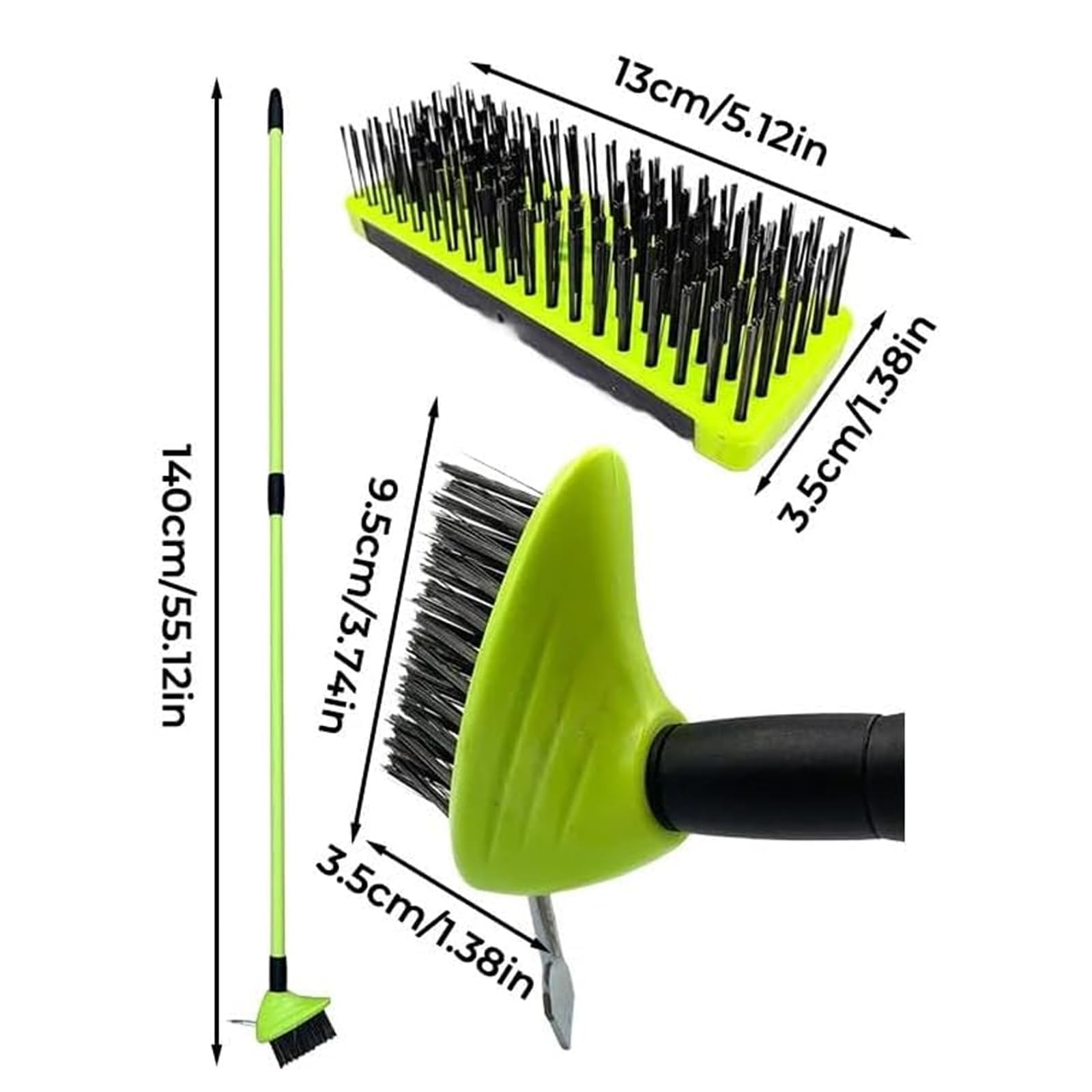 Ensemble combiné de brosses à Mauvaises Herbes polyvalentes (1set)