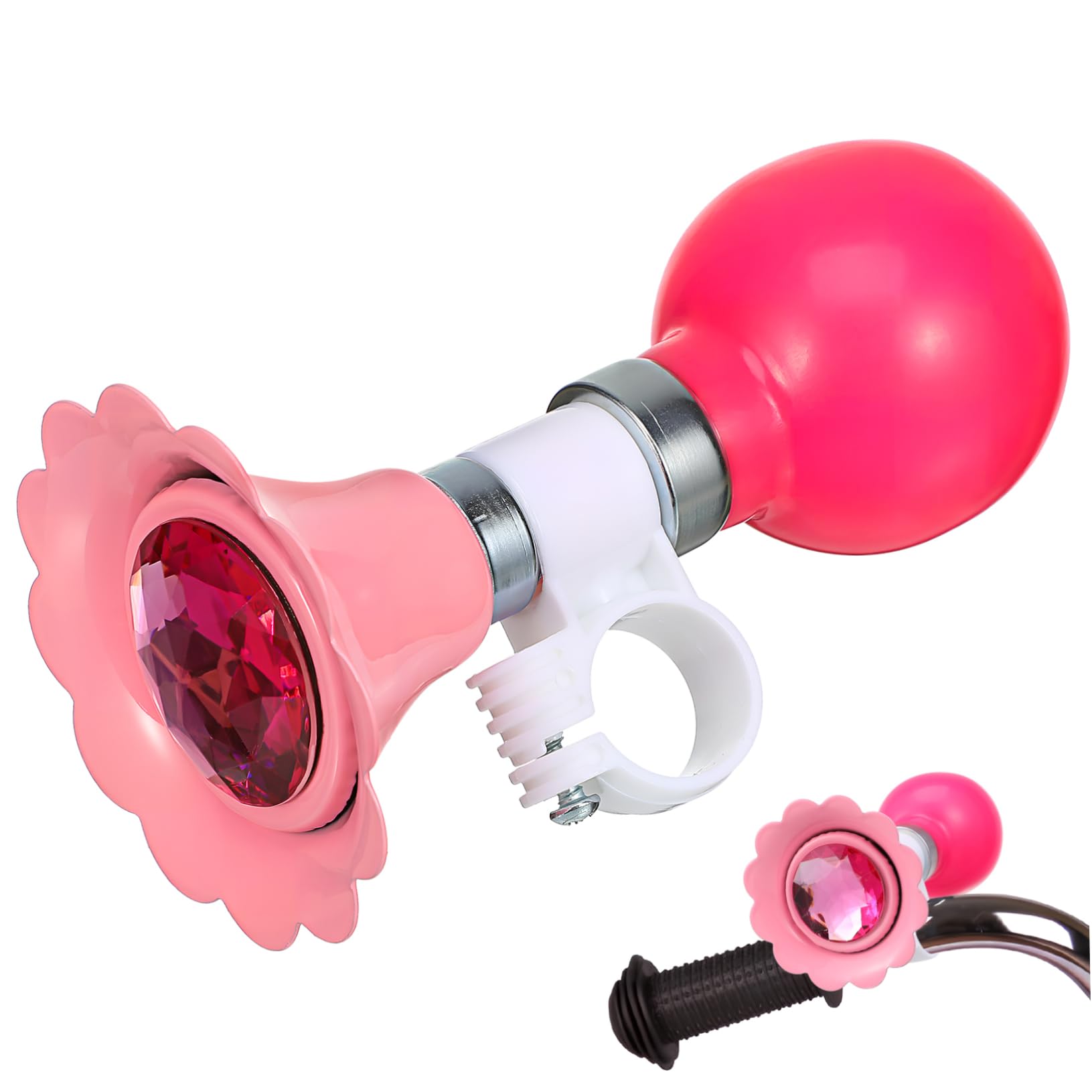 Milisten Boys and Girls Bike Horn Bicycle Horn Cute Design Easy Installation Bike Bell for Boys/Girls