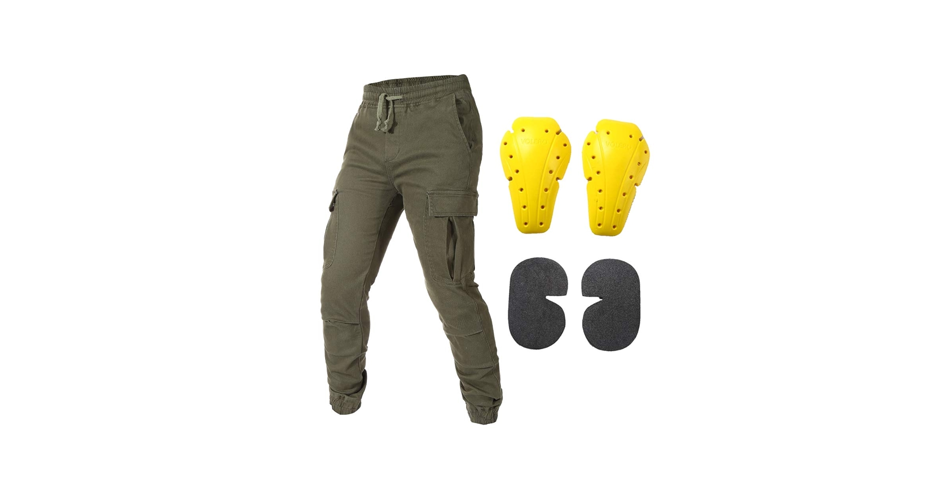 バイクウェア・装備 HYOD D30 CARGO PANTS WARM LAYERD GREEN s-l1200.jpg