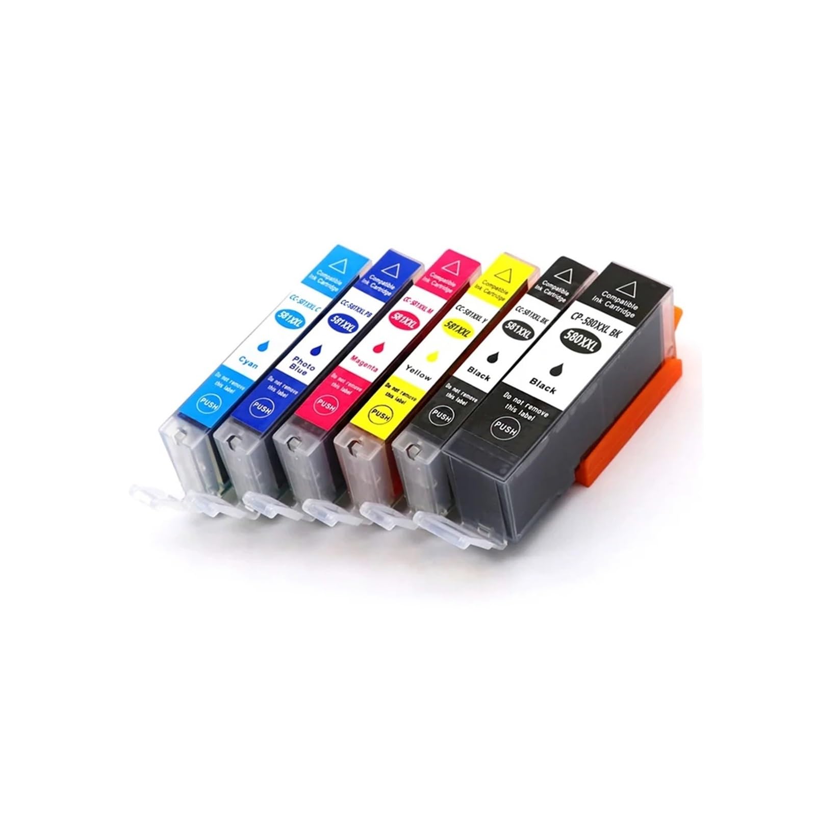 Cartouche d'encre, Compatible avec Canon, PGI-580 CLI-581 TS705
