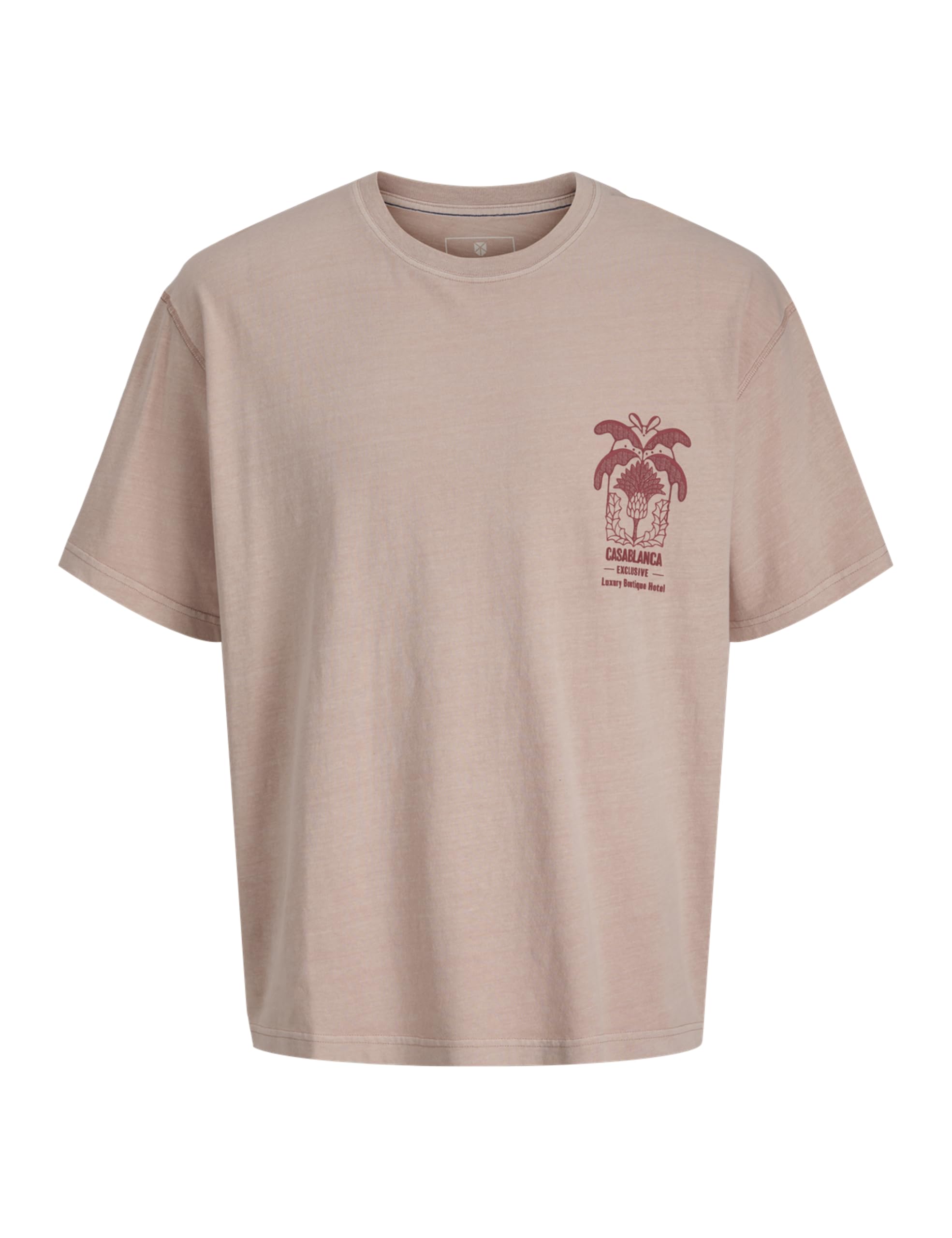 JACK & JONES Jprblumanson SS Tee, Rose Dust, M