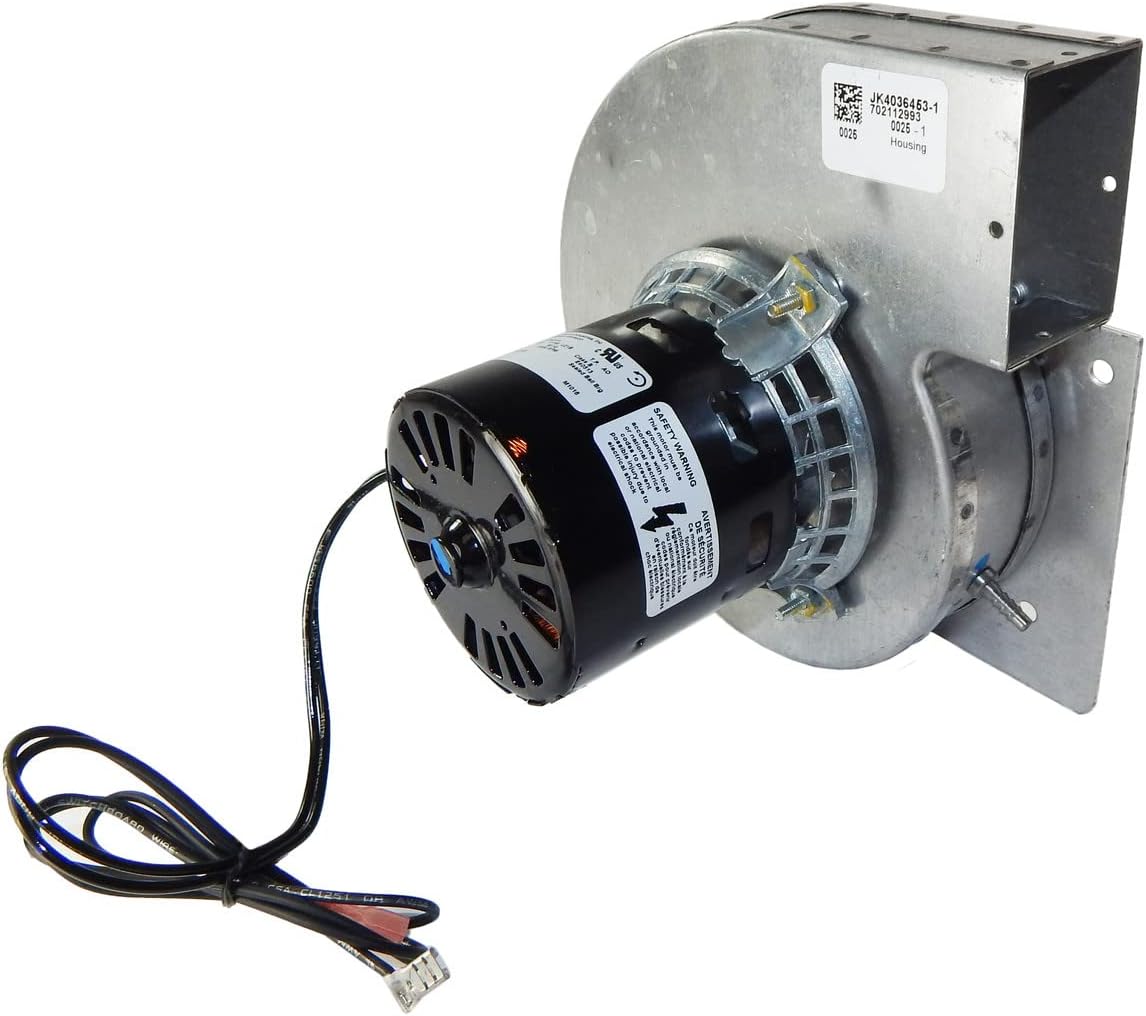 Fasco D9430 Draft Booster Motor, Split-Phase, 3000 RPM, 208-230V