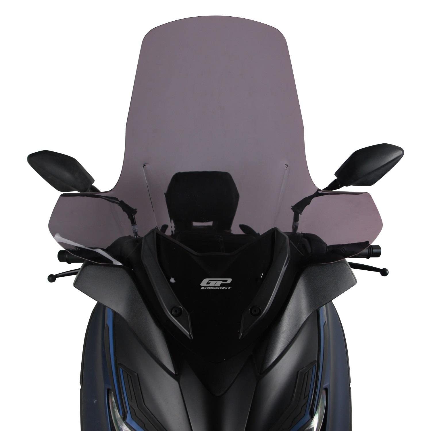 XMAX250 YAMAHA フロントスクリーン ブルー希少品 Amazon.com: GP Kompozit Silkscreened Windshield Windscreen With