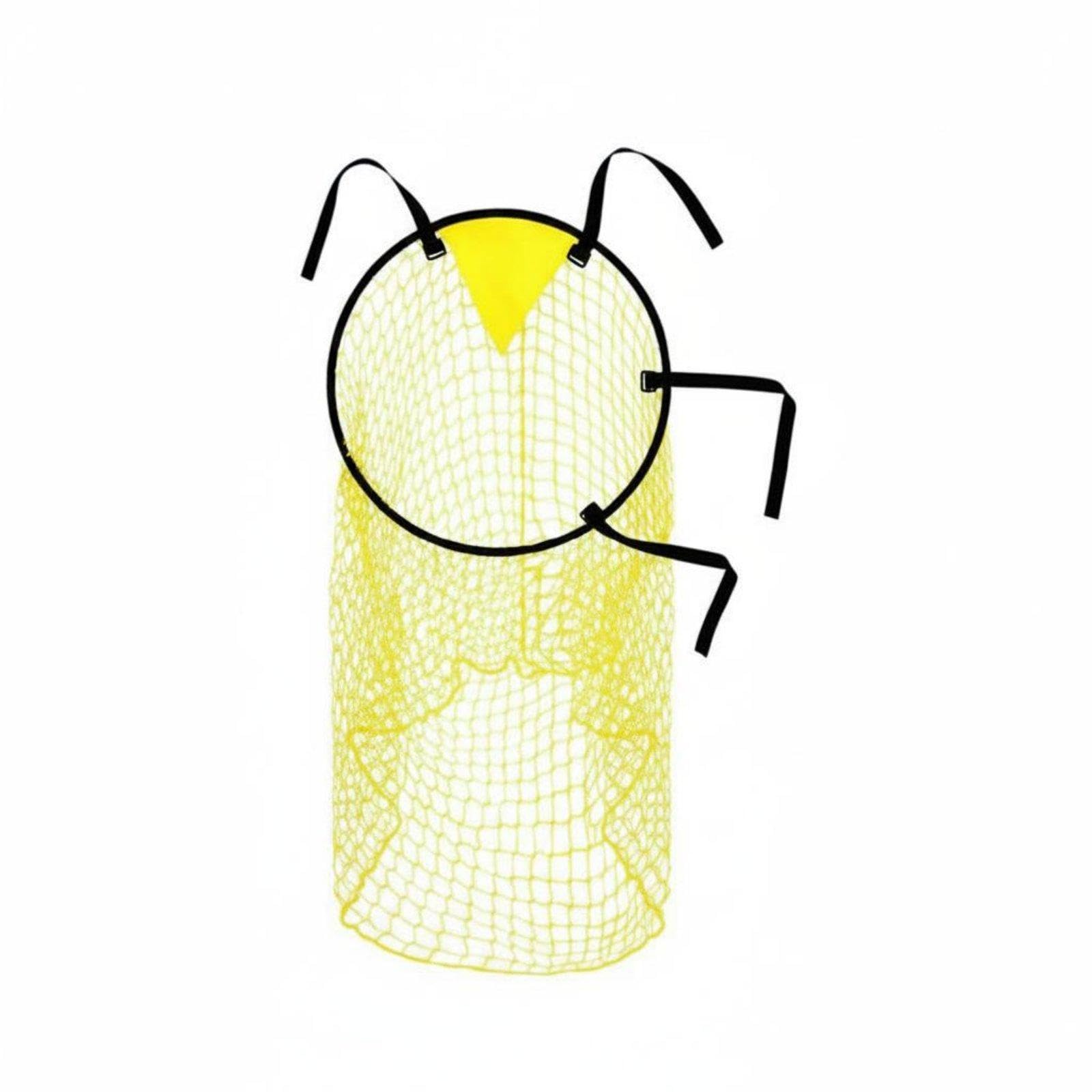 Soccer Goal Target Net Easy Attachment Football Kicking Practice Net Polyester Mesh Goal Corner Accuracy for Beginners, Backyard Yellow 45x60cm-image-19
