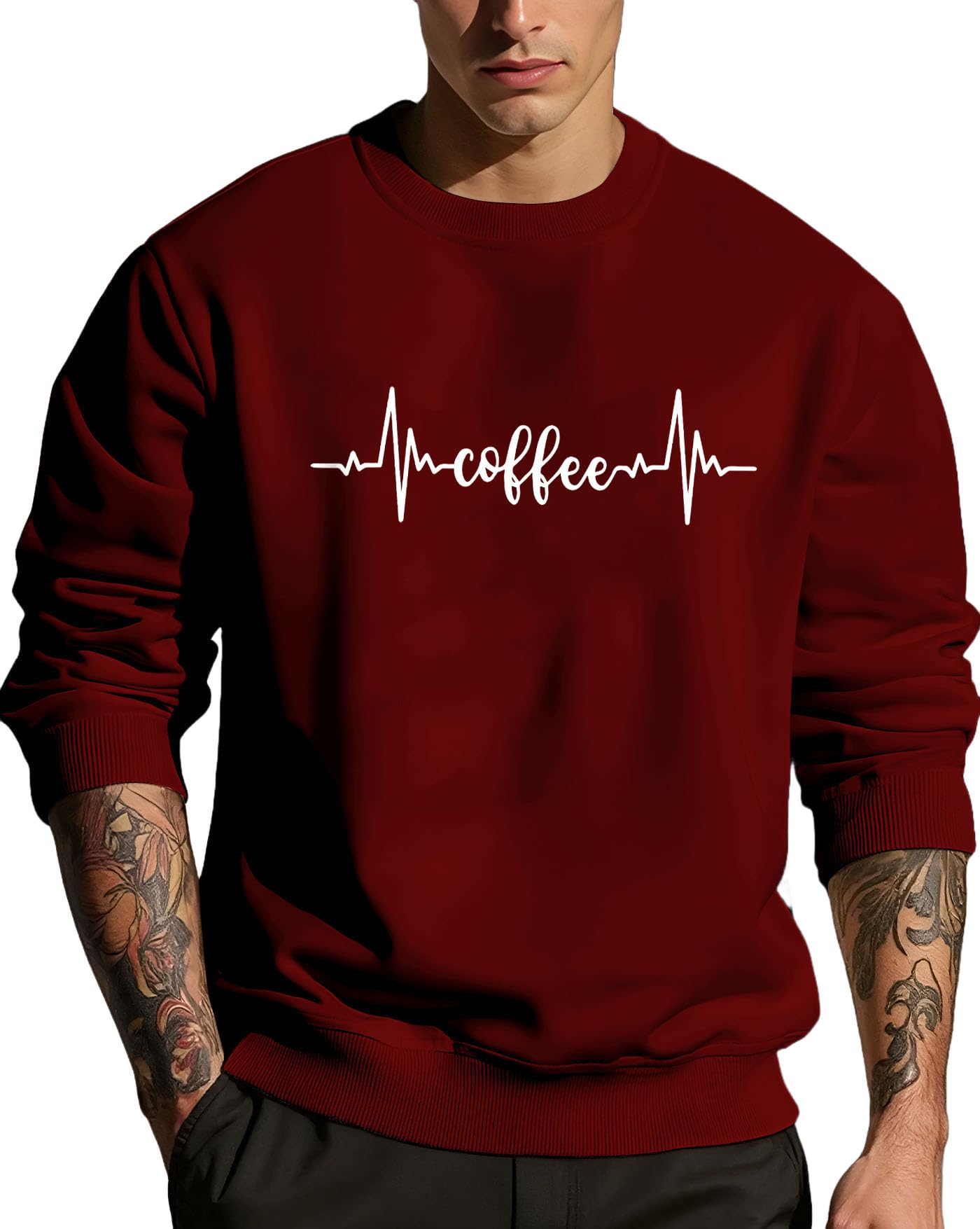 ausk Men Sweatshirt Fleece|| Oversized Hot Sweatshirt for Winter wear-picture-19