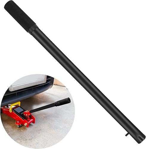 Reemplazo de mango de gato hidráulico horizontal, reemplazo de mango de gato hidráulico de piso Anglekai para accesorios de automóvil (negro)