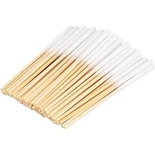 Cotton Swabs, 60 Count Cotton Swabs Soft Tip Wooden Handles Multipurpose Thicken Safety Long Cotton Tipped Applicators 8cm
