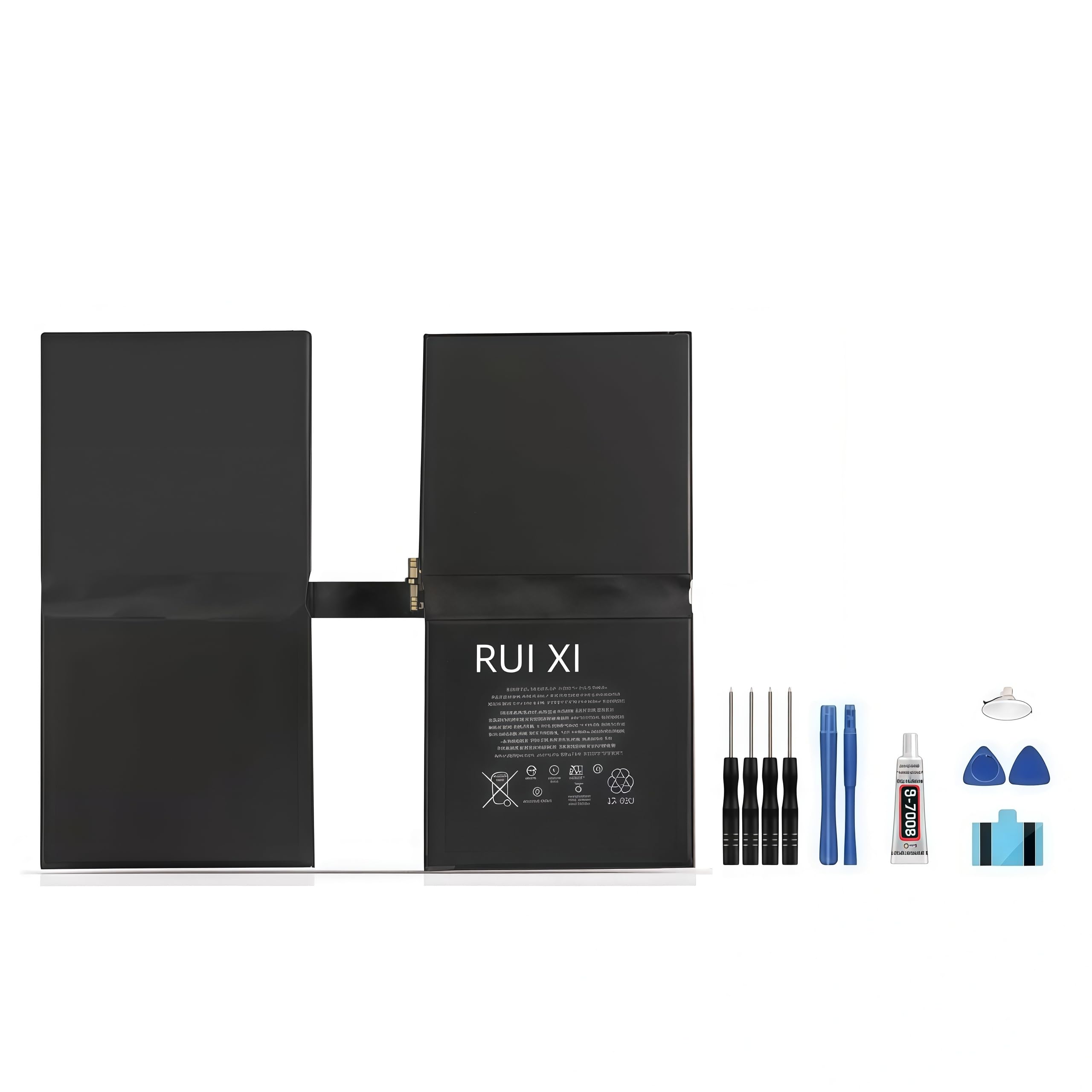 Batería compatible con iPad Pro 12.9 2ª generación 2 A1670 A1671 2017 EMC 3149 3150 WiFi MQEE2LL/A MQDC2LL/A MP6H2LL/A MPL02LL/A MQDA2LL/A MP6G2LL/A 10994mAh A1754 Batería