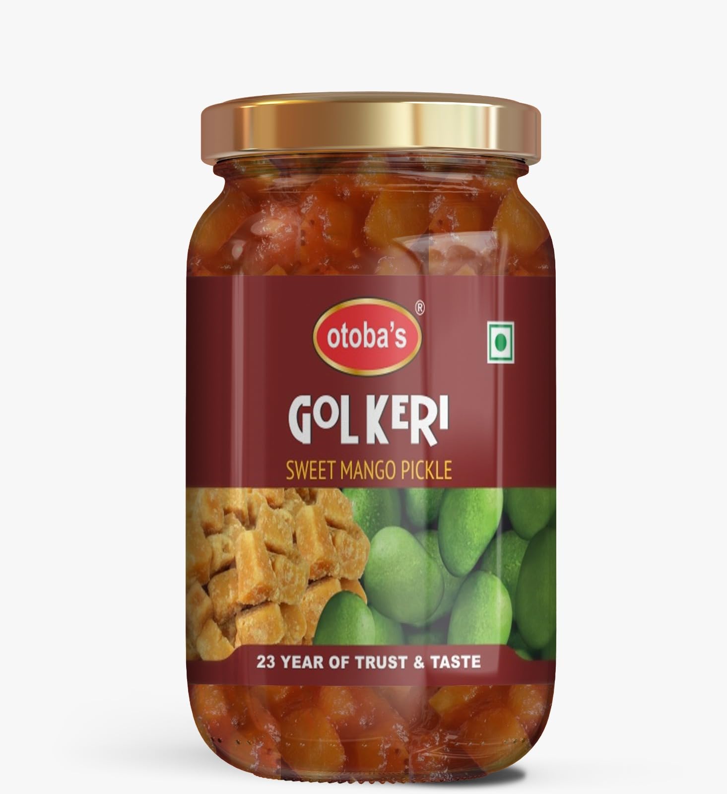 Otobas Gol Keri Sweet Mango Pickle with Jaggery (400g) | Oil-Free Pickle | Fresh Authentic Aam Ka Meeta Achar | No Preservatives | Homemade Sweet Mango Pickles (B0DDHTTY1X) Amazon Price History, Amazon Price Tracker