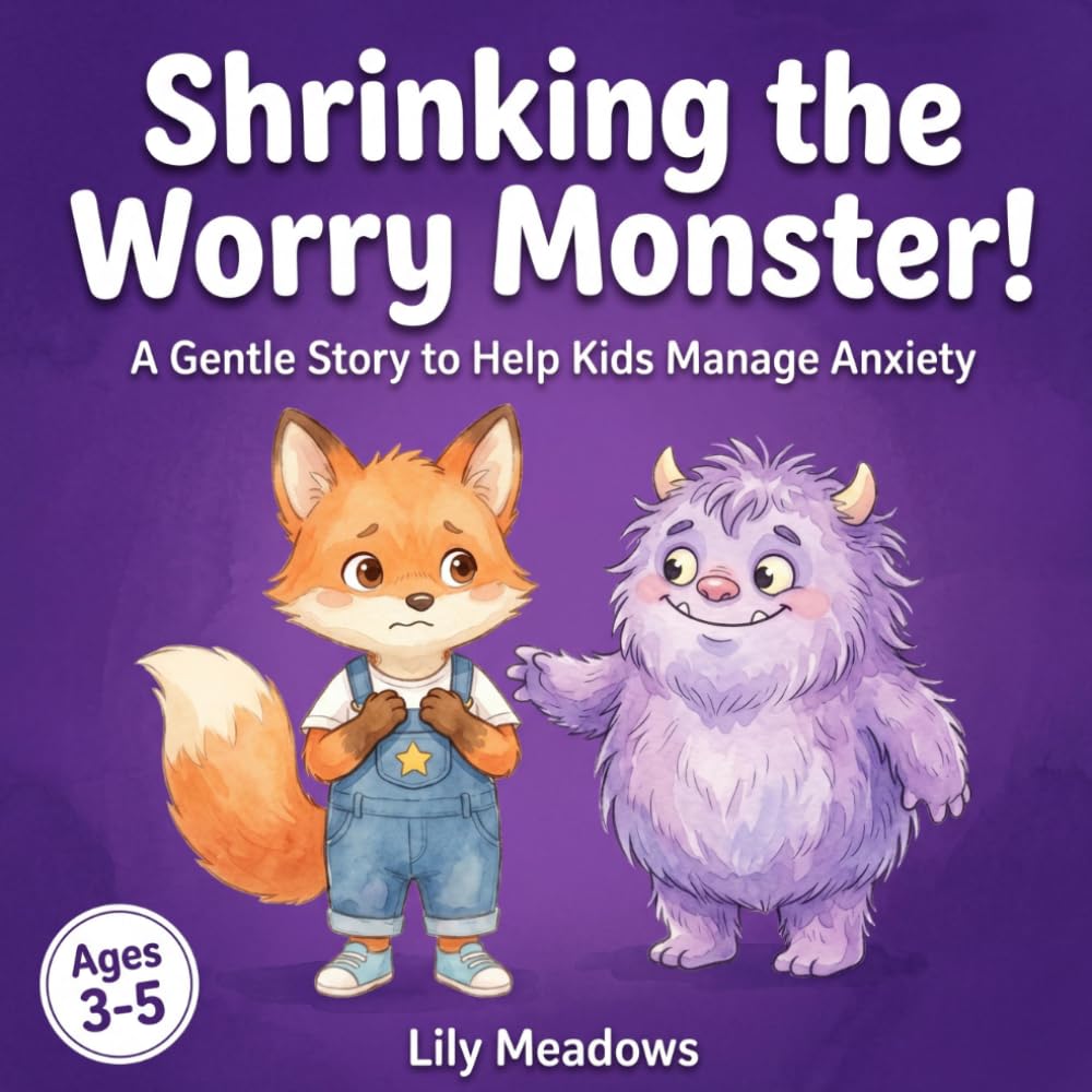 Shrinking the Worry Monster!: A Gentle Story to Help Kids Manage Anxiety (Finn & Luna's Big Feelings)