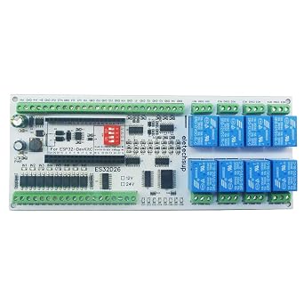 2AO-8AI-8DI-8DO ESP32 WiFi Network Relay Board 4-20MA 0-10V Digital Analog Input Output Module for Smart Switch IOT Simple PLC DC 12V Only Board