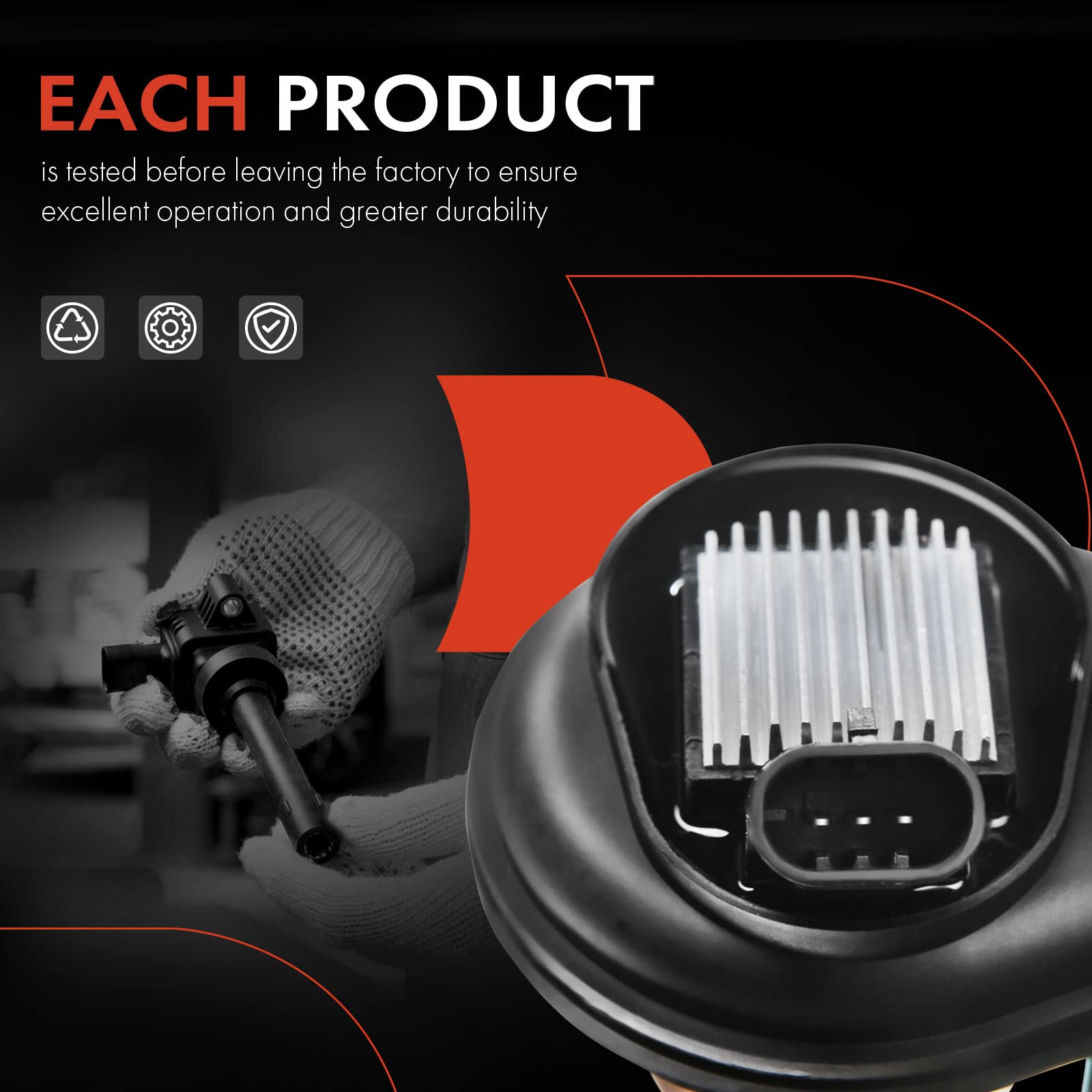 A-Premium Ignition Coils Pack Replacement for Chevrolet Trailblazer GMC Envoy 2002-2005 Buick Rainier Isuzu Ascender Oldsmobile Bravada 9-7x L6 4.2L Engine 6-PC Set