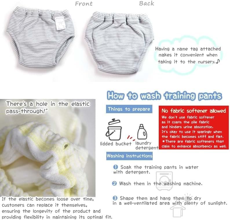 Image of 12 x Easy-dry Fluffy toilet training protector. Leak-free 3D pile style. Random colors. (48 (3-Layer)) Multicolor