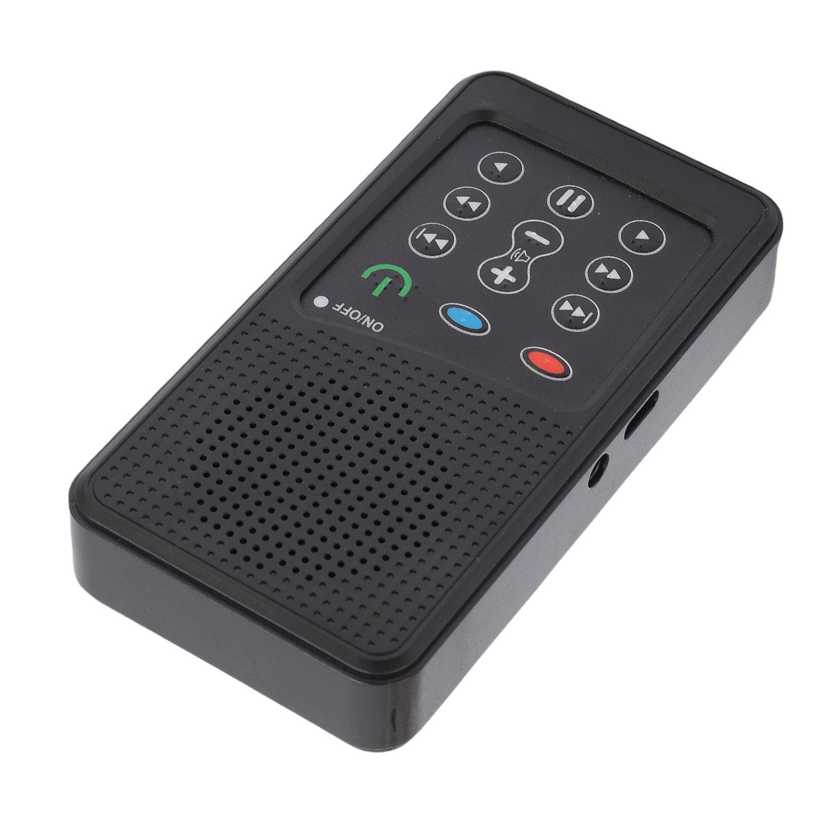 Aramox Lettore di Scritture Ad Energia Solare, Lettore di Scritture Elettronico in ABS con Memoria 8G, Batteria da 500 MAh, Ricarica Solare, Riproduzione della Memoria, Audio Portatile per Uso
