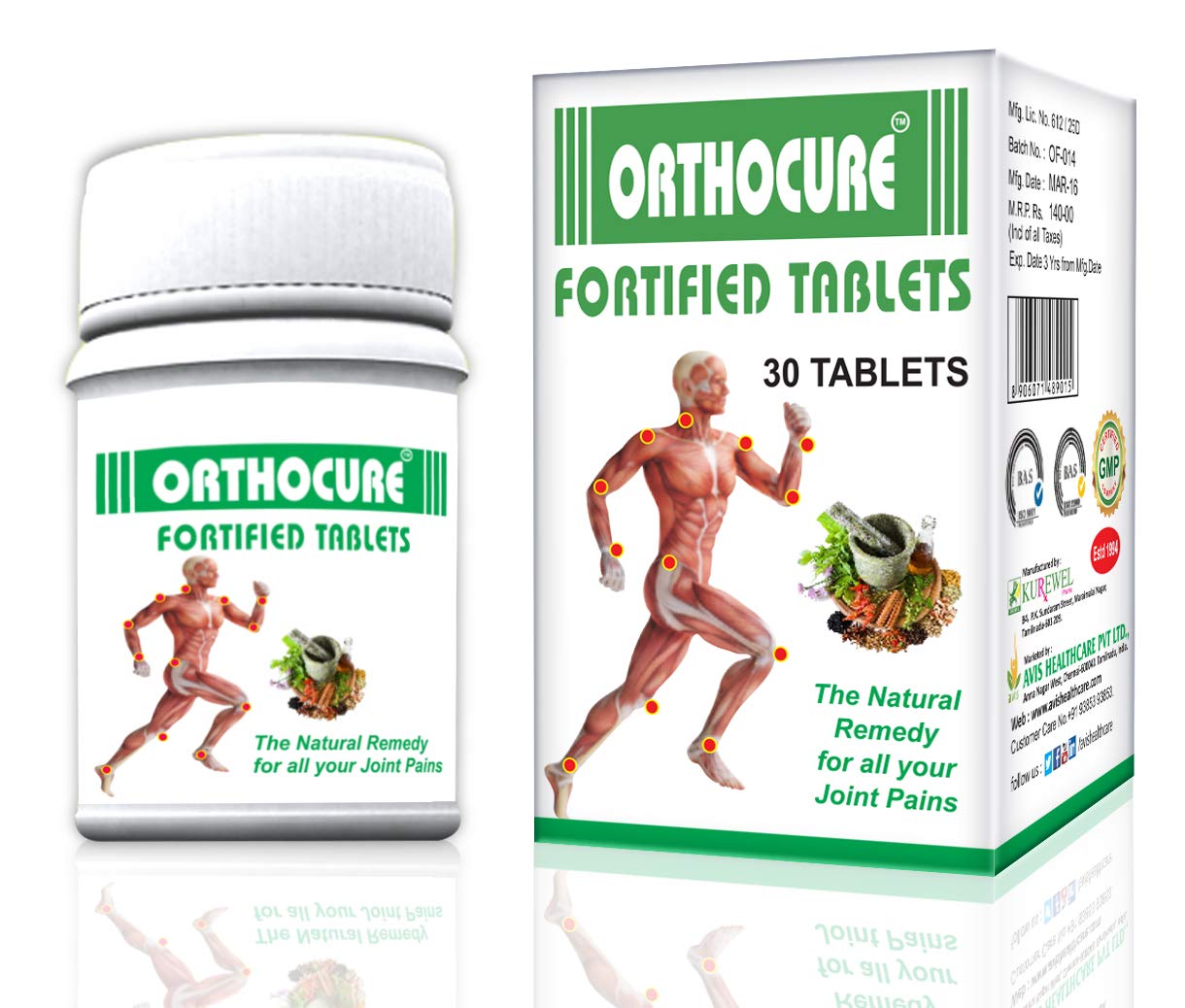 Orthocure Fortified Tablets - 30 Tablets (B07FMQYBSY) Amazon Price History, Amazon Price Tracker