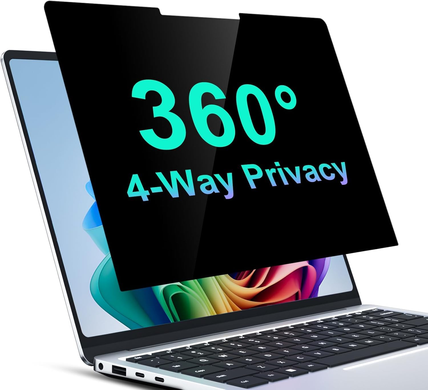 STARY 360° Sichtschutzfolie für 15 Zoll Surface Laptop der 7. Generation 2024, Selbstklebende Blendschutz 15" Blickschutzfolie, Blaulichtfilter Blickschutzfilter Privacy Screen