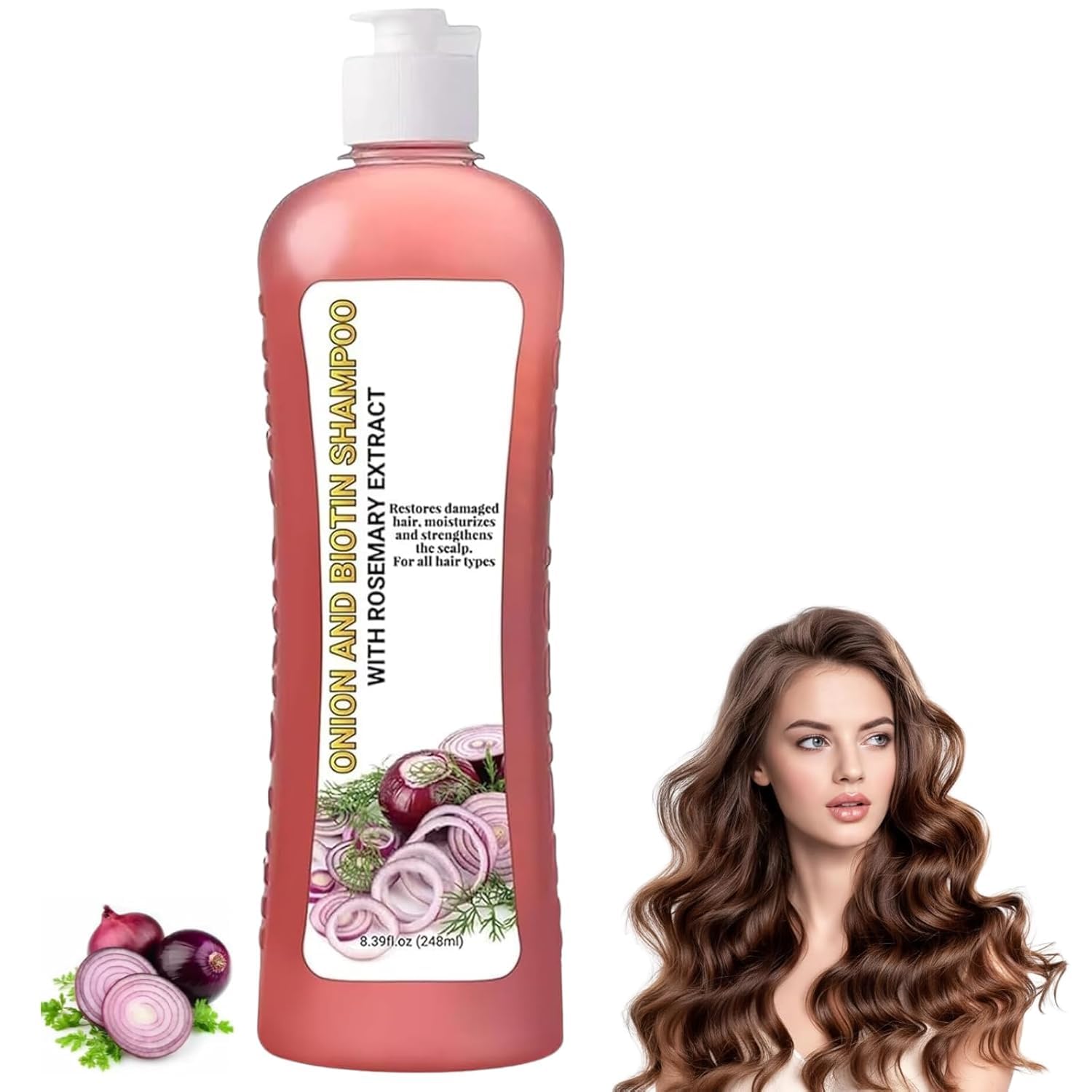 Onion & Biotin Shampoo with Rosemary Extract
