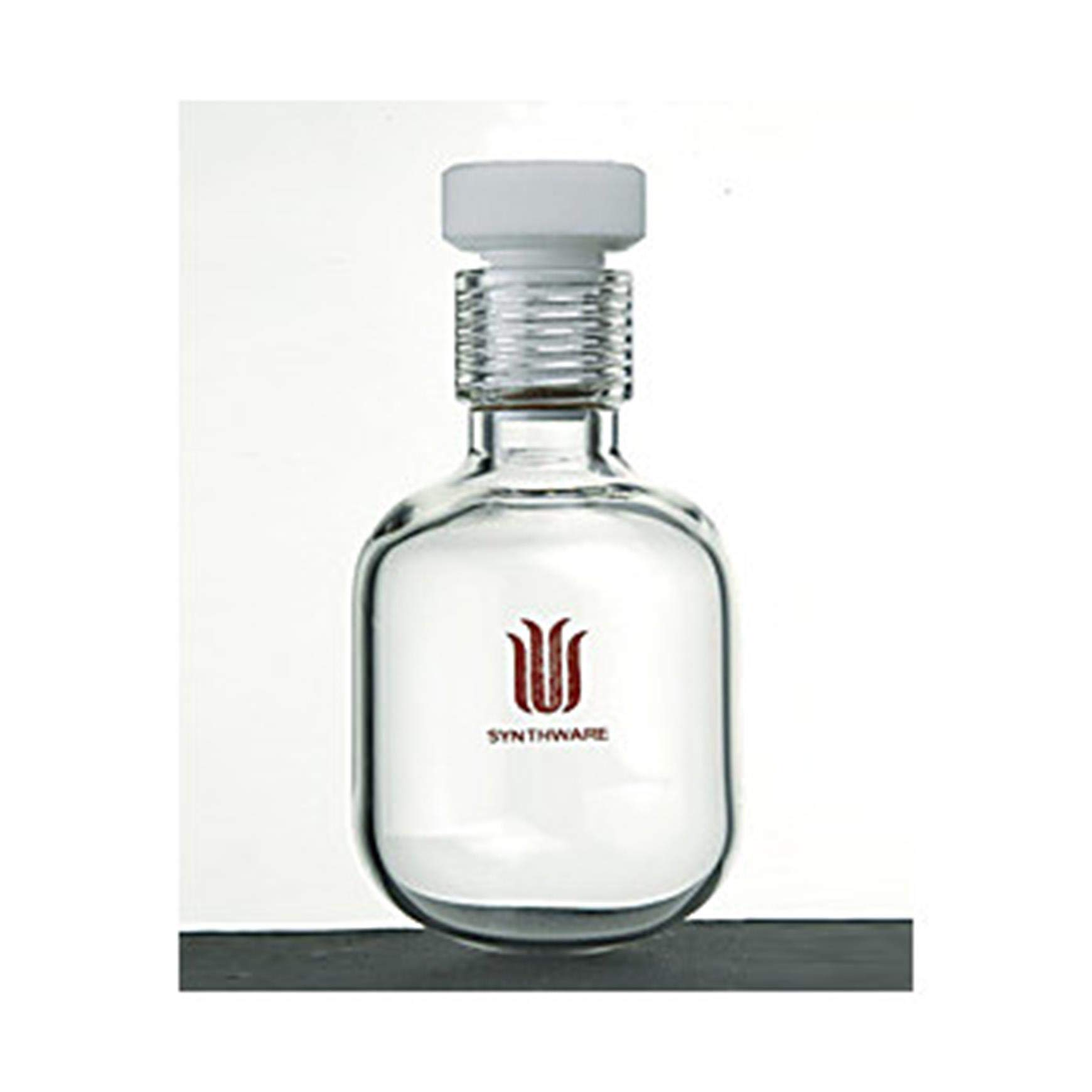 P170006 Synthware Pressure Vessel, Round Bottom, 350 ml, OD 80mm, 162 mm Length, GL Thread 25