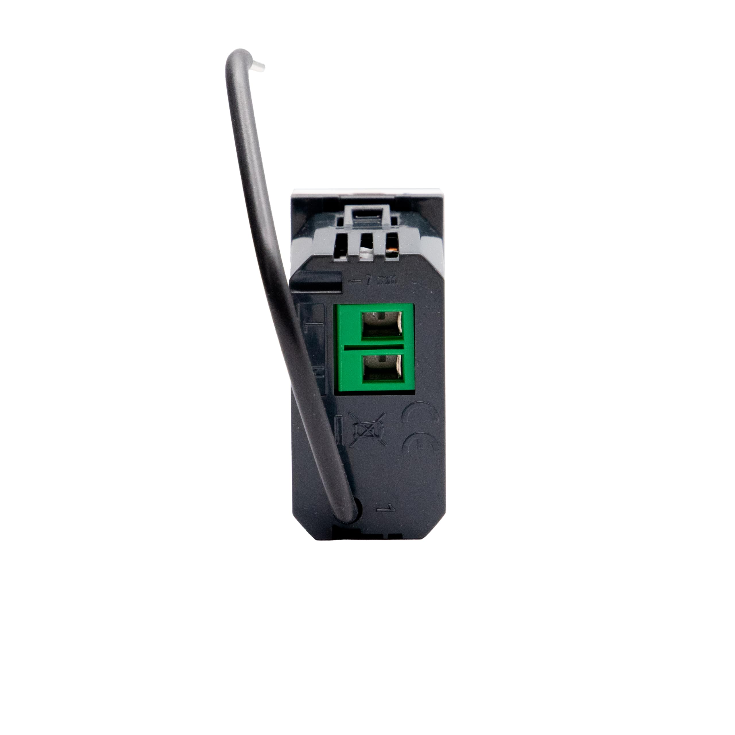 BTICINO Presa Smart WiFi MatixGO JW4531C, Gestione Consumi, Timer, Controllo Intelligente da Remoto con App Home+Control, Alexa, Google Home, Apple Home, Modulo Presa Elettrica Connessa, Smart Home