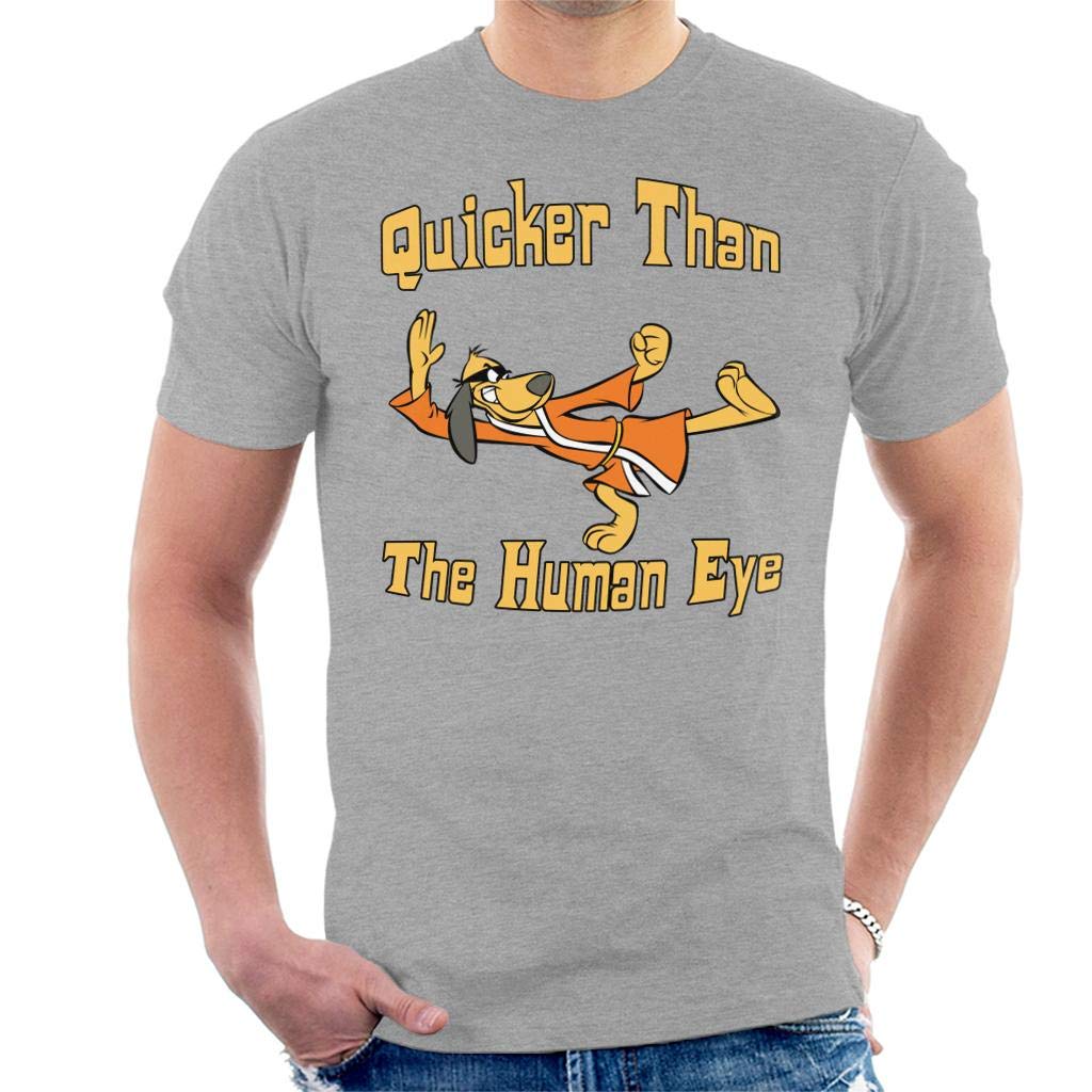 Quicker Than The Human Eye Hong Kong Phooey Men's T-Shirt Heather Grey