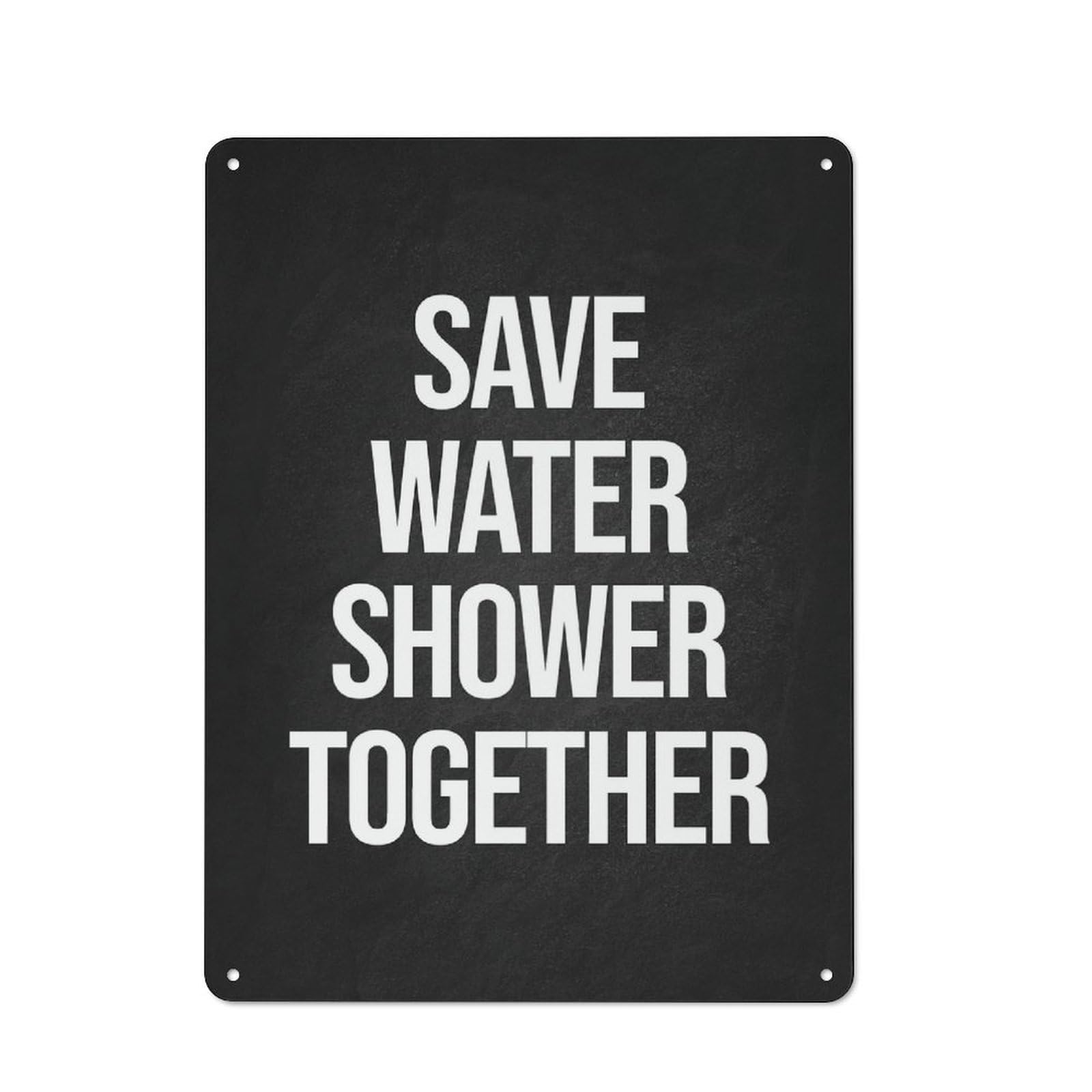 Junmoney Save Water Metal Sign 40X30cm With For Workshop Wall, Rustic Decor, Wall Decoration For Workshops And Hobby Rooms
