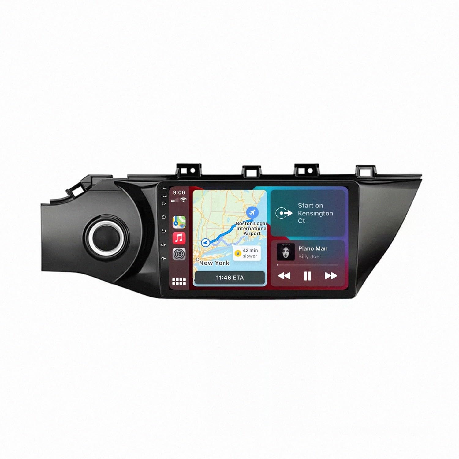 Radio Macchina Touch Screen per Kia Rio K2 2016-2018 Wireless Carplay Android Auto Stereo Auto Bluetooth Ips con Pantalla Táctil con Gps, 4 Nucleo 4G+64G