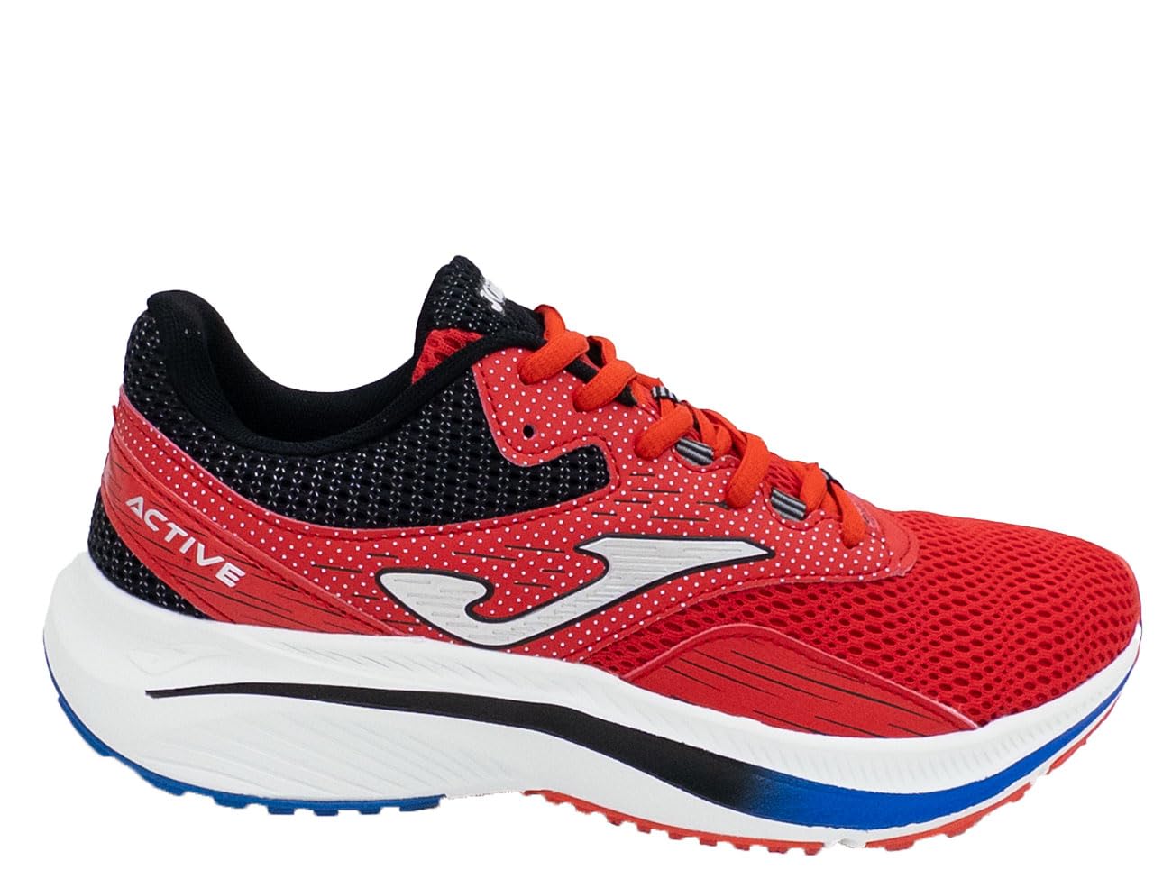 Joma Deportivo RACTIS2406 Zapatilla Ligera Running para Hombre Active 2406 Nylon Mesh Transpirable Rojo 28273