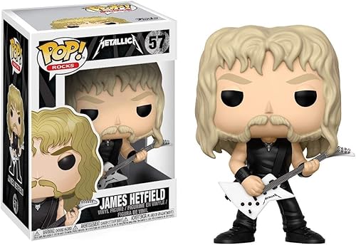 Figura coleccionable Funko Pop Rocks: Metallica James Hetfield